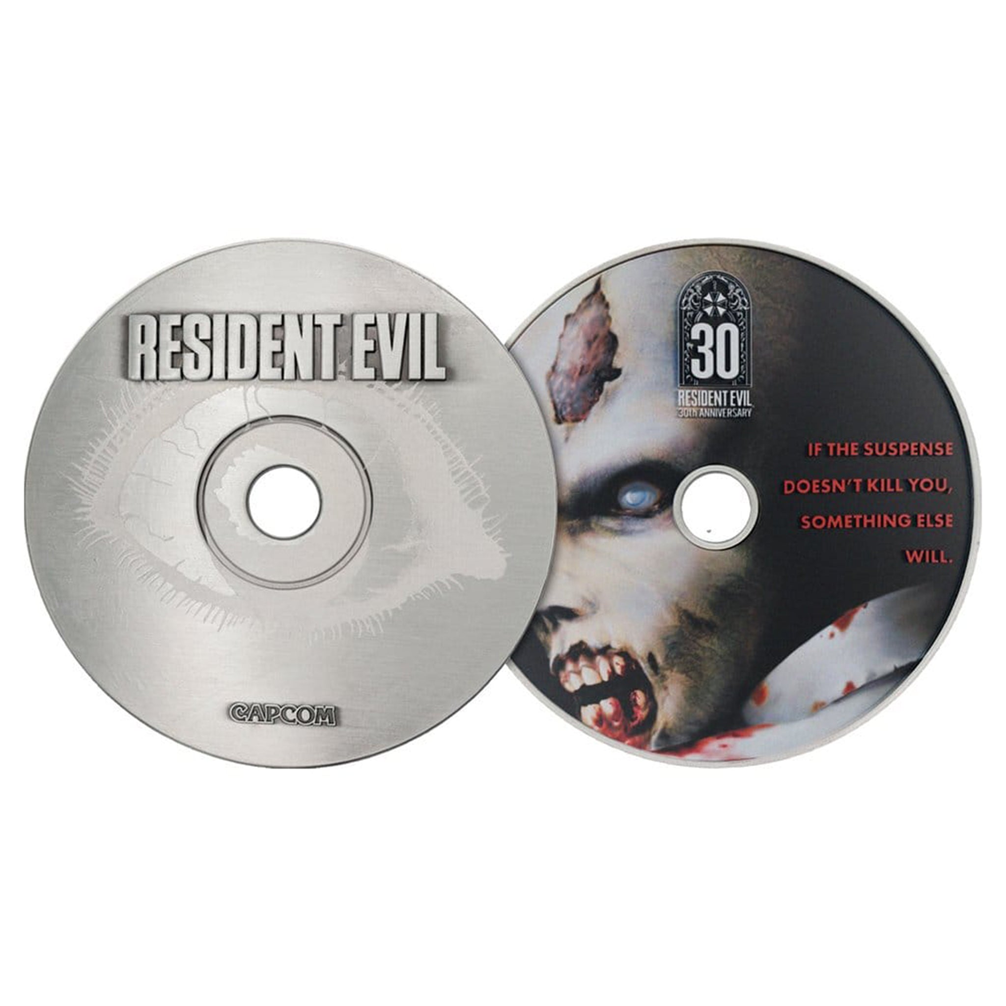 Resident Evil 30th Anniversary Limited Edition CD-ROM Replica FaNaTtik – Video Game Characters, Fanattik, 11 cm, brand new collector item, Uncanny Collectibles Dublin Ireland