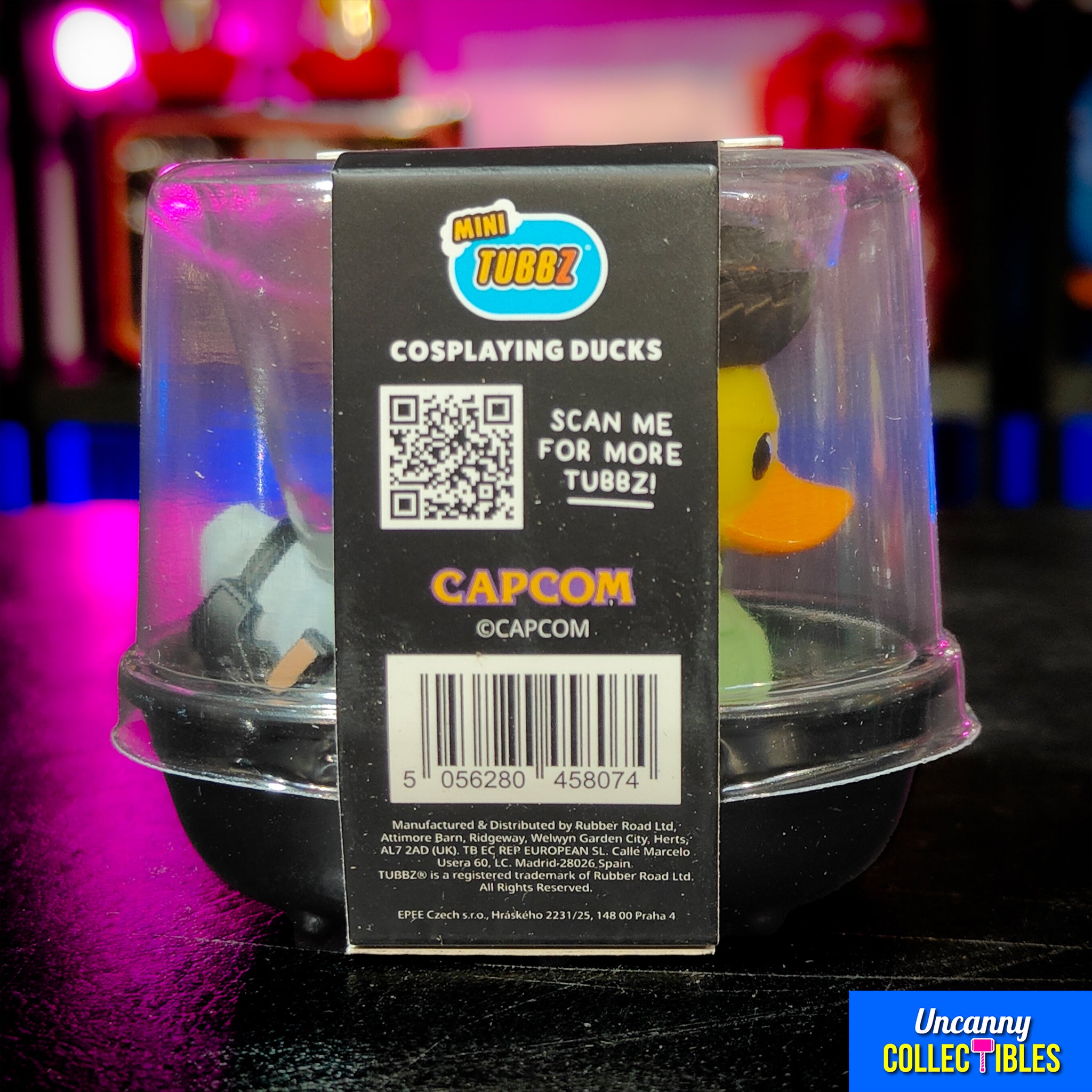 Resident Evil Chris Redfield Mini Tubbz Cosplaying Duck Collectible 5cm