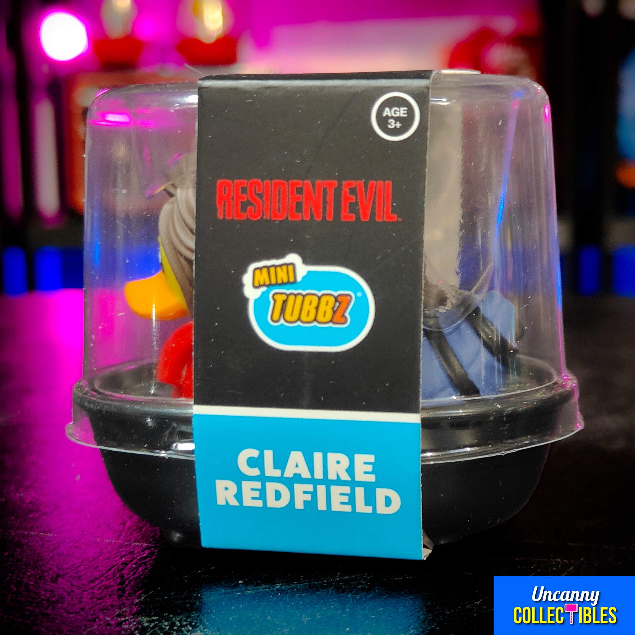 Resident Evil Claire Redfield Mini Tubbz Cosplaying Duck Collectible 5cm