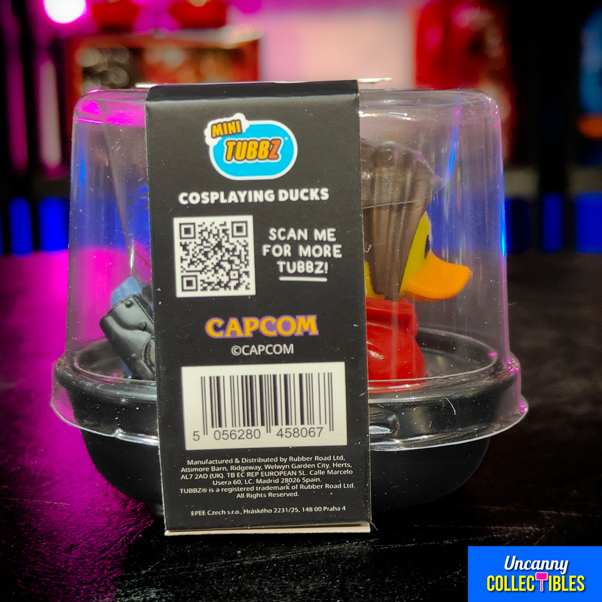 Resident Evil Claire Redfield Mini Tubbz Cosplaying Duck Collectible 5cm