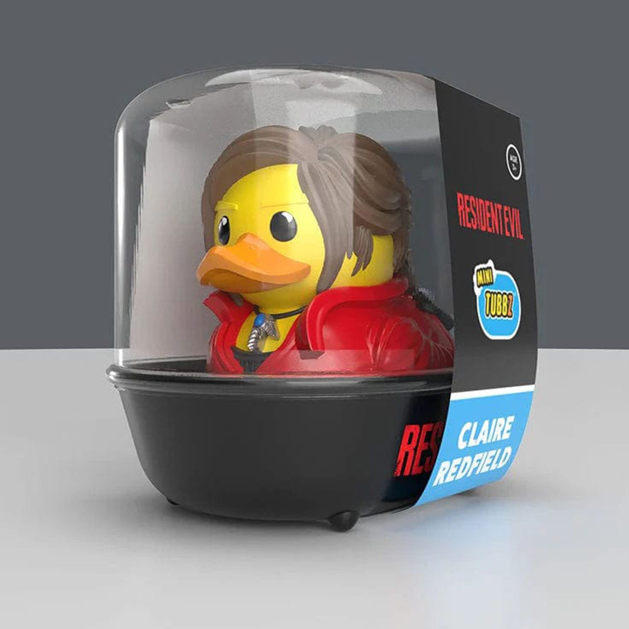Resident Evil Claire Redfield Mini Tubbz Cosplaying Duck Collectible 5cm