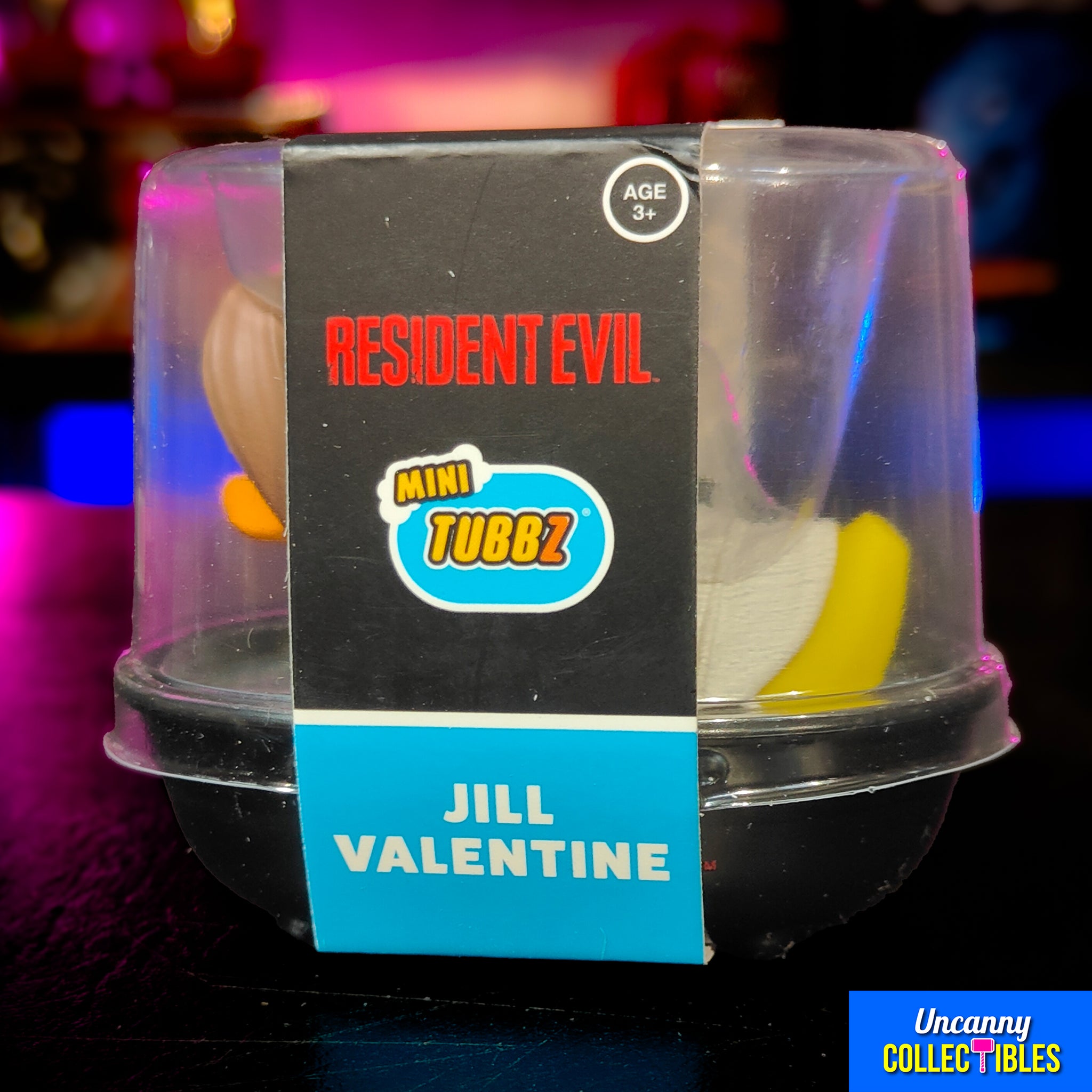 Resident Evil Jill Valentine Mini Tubbz Cosplaying Duck Collectible 5cm