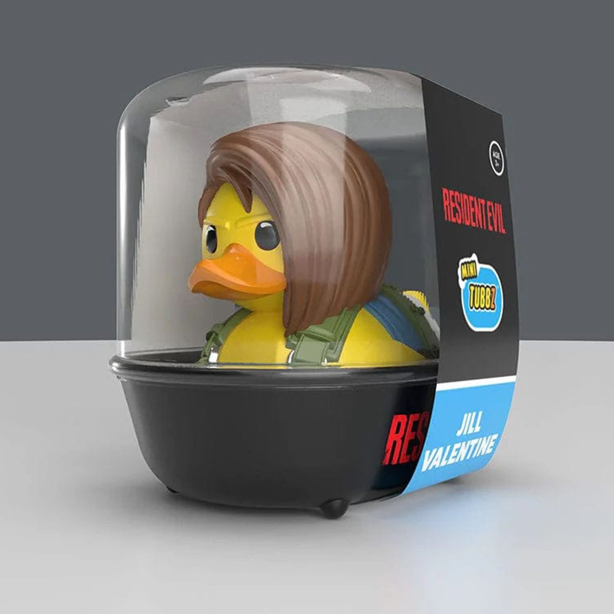 Resident Evil Jill Valentine Mini Tubbz Cosplaying Duck Collectible 5cm