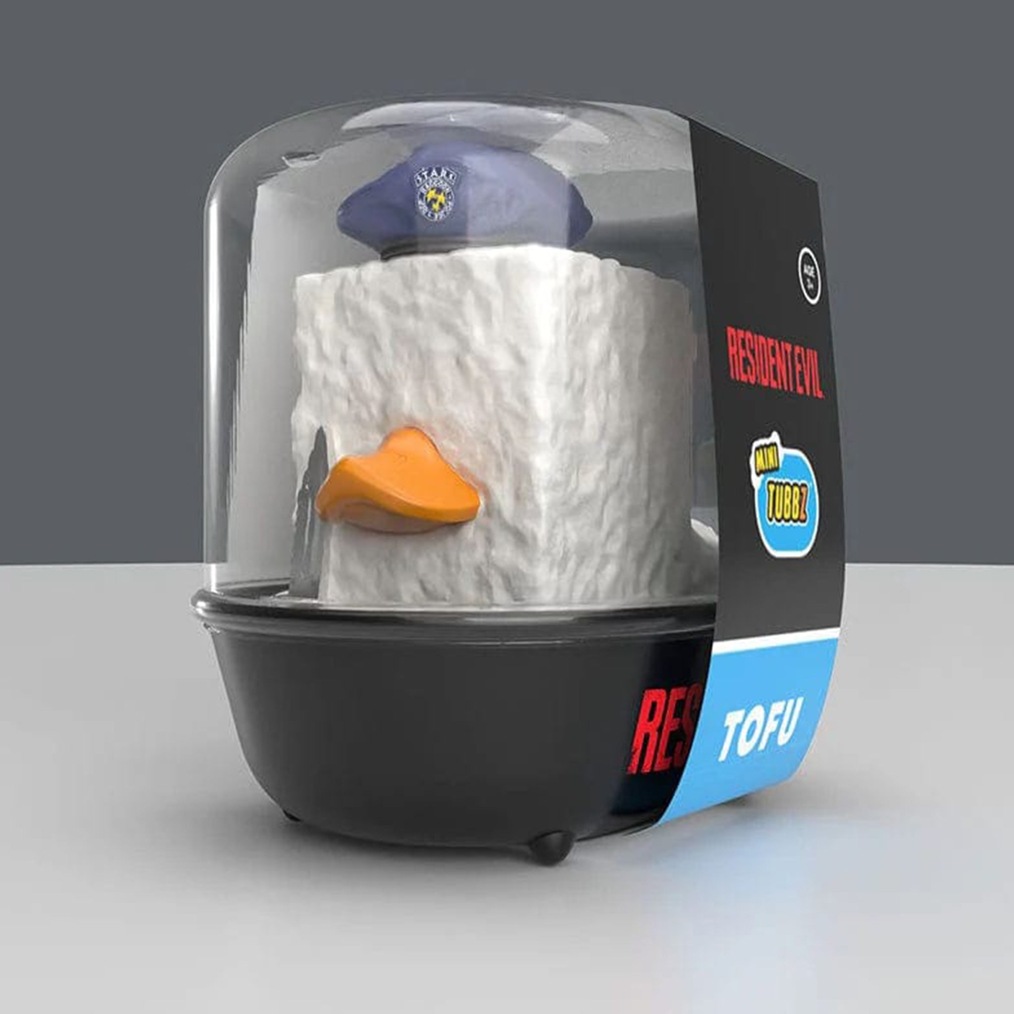 Resident Evil Tofu Mini Tubbz Cosplaying Duck Collectible 5cm – Resident Evil, Numskull, 5 cm, brand new collector item, Uncanny Collectibles Dublin Ireland