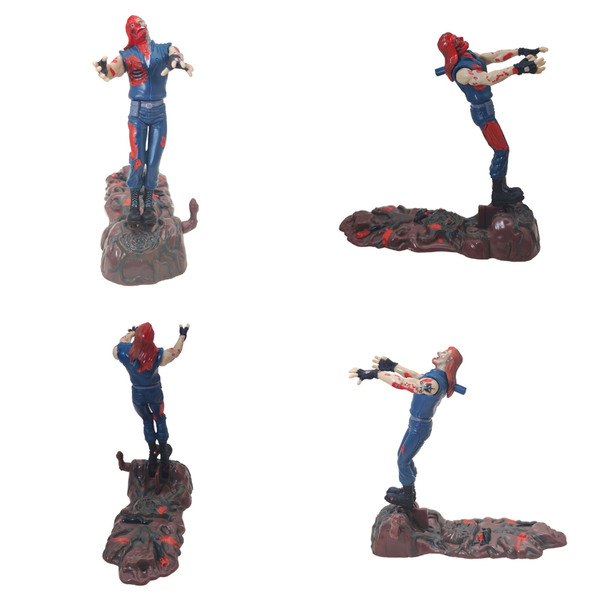 Resident Evil Zombie and Forest Speyer Toy Biz Video Game Super Stars – Spawn, Toy Biz, 13 cm, pre-owned collector piece, Uncanny Collectibles Dublin Ireland