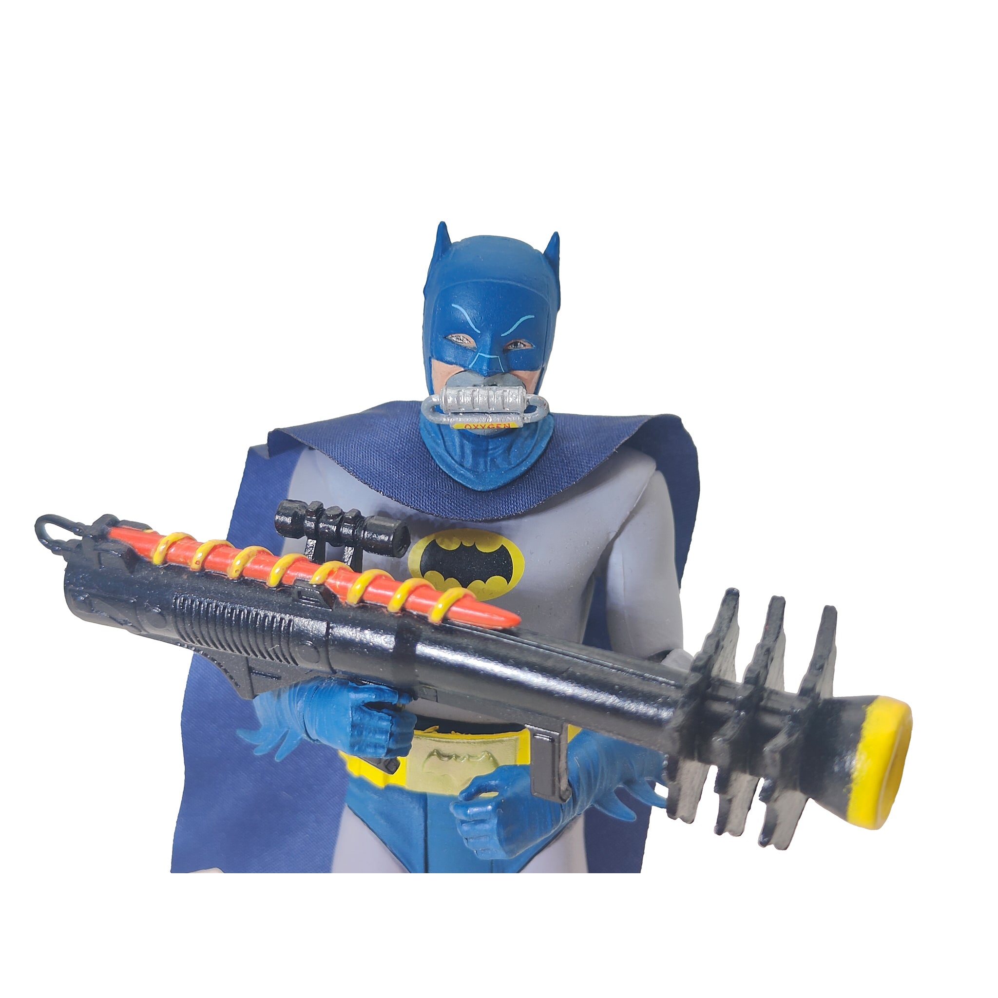 Retro Batman With Oxygen Mask 1966 Batman TV Series McFarlane Toys Action Figure 2023 15cm – Batman, McFarlane Toys, 15 cm, 2023, pre-owned collector piece, Uncanny Collectibles Dublin Ireland