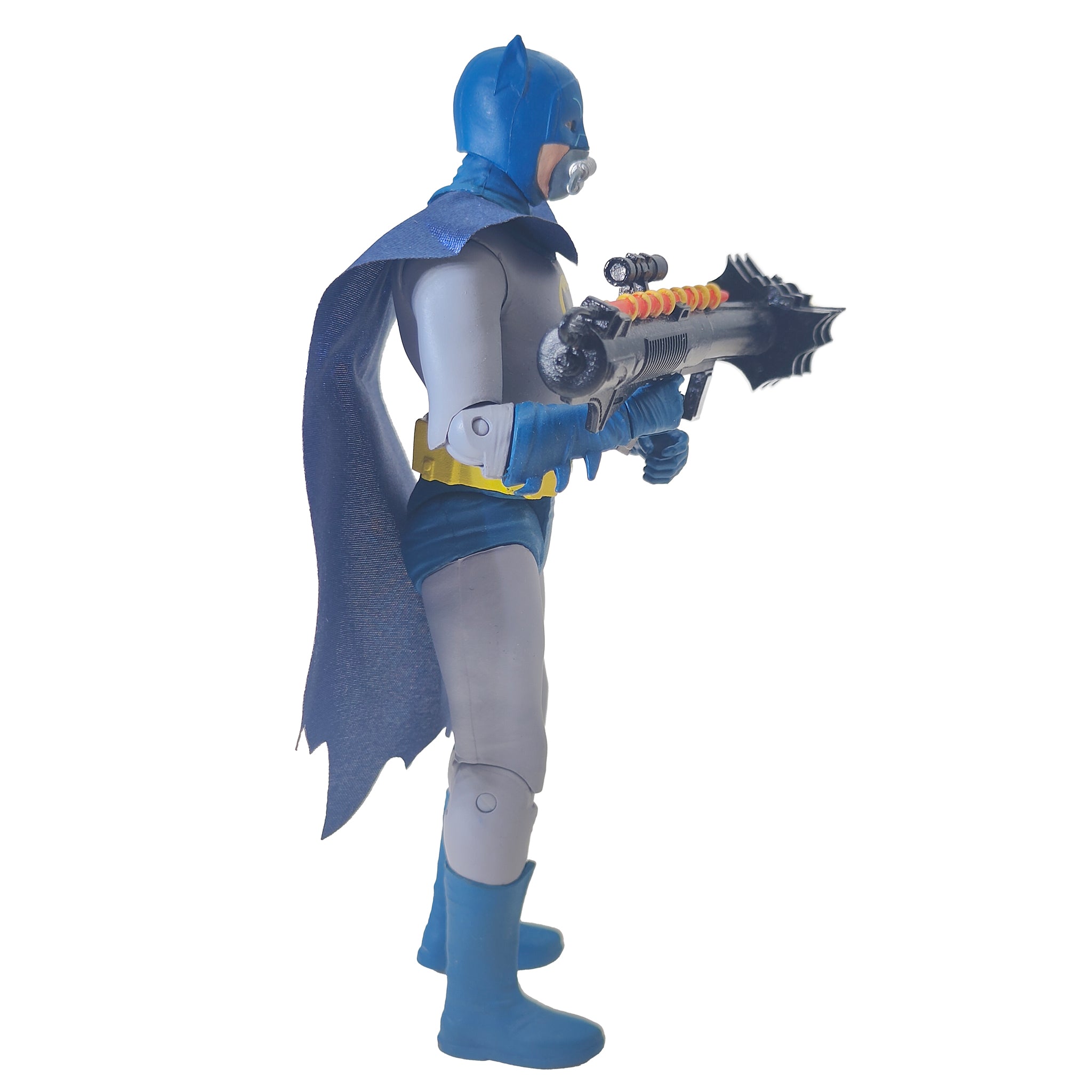 Retro Batman With Oxygen Mask 1966 Batman TV Series McFarlane Toys Action Figure 2023 15cm – Batman, McFarlane Toys, 15 cm, 2023, pre-owned collector piece, Uncanny Collectibles Dublin Ireland