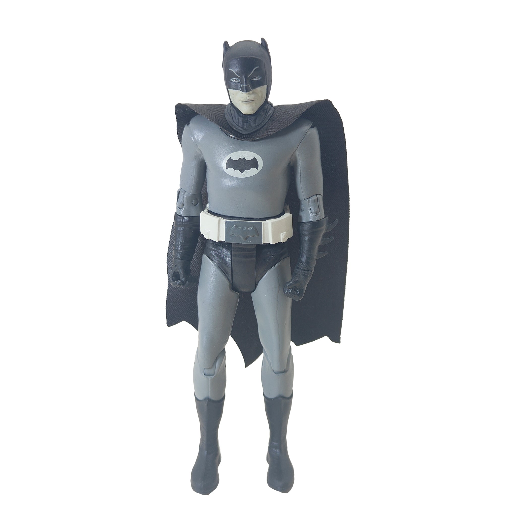 Retro Black & White Batman 1966 Batman TV Series McFarlane Toys Action Figure 2022 15cm – Batman, McFarlane Toys, 15 cm, 2023, pre-owned collector piece, Uncanny Collectibles Dublin Ireland