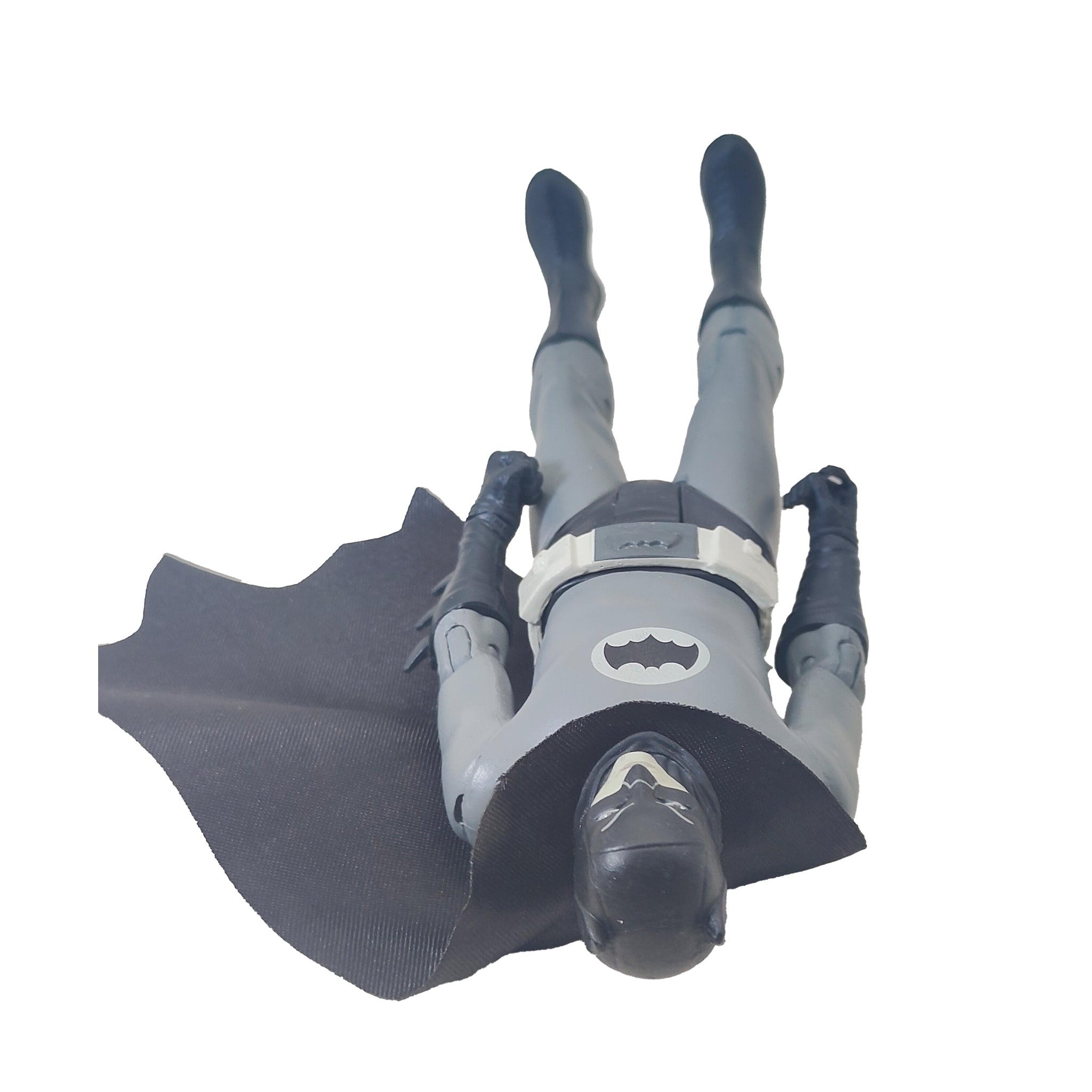 Retro Black & White Batman 1966 Batman TV Series McFarlane Toys Action Figure 2022 15cm – Batman, McFarlane Toys, 15 cm, 2023, pre-owned collector piece, Uncanny Collectibles Dublin Ireland