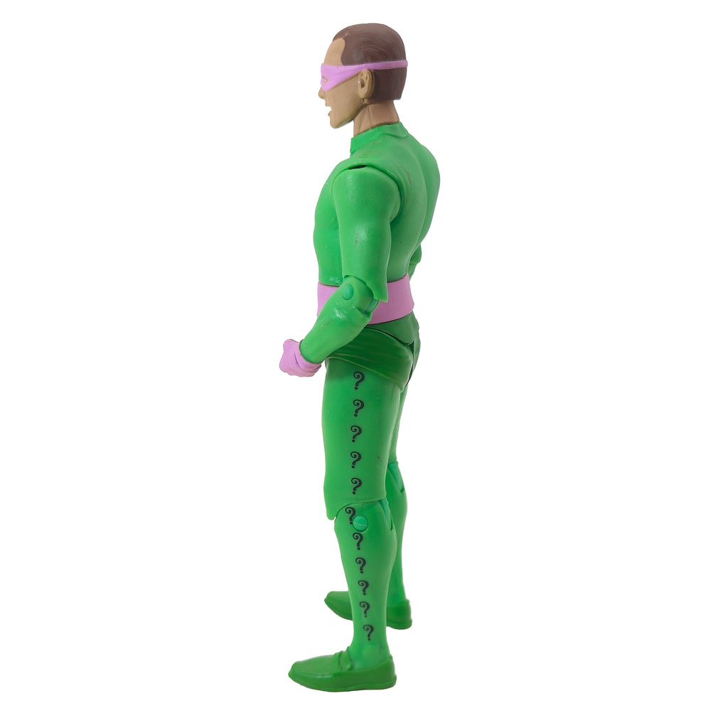 Retro Riddler 1966 Batman TV Series McFarlane Toys Action Figure 2021 15cm – Batman, McFarlane Toys, 15 cm, 2021, pre-owned collector piece, Uncanny Collectibles Dublin Ireland
