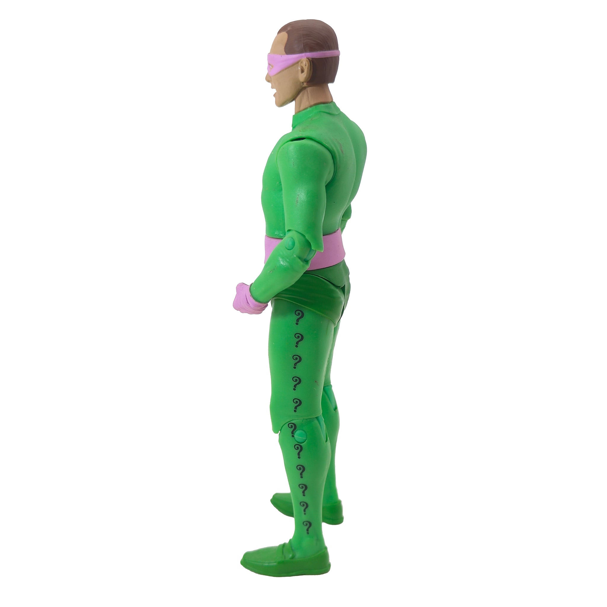 Retro Riddler 1966 Batman TV Series McFarlane Toys Action Figure 2021 15cm – Batman, McFarlane Toys, 15 cm, 2021, pre-owned collector piece, Uncanny Collectibles Dublin Ireland