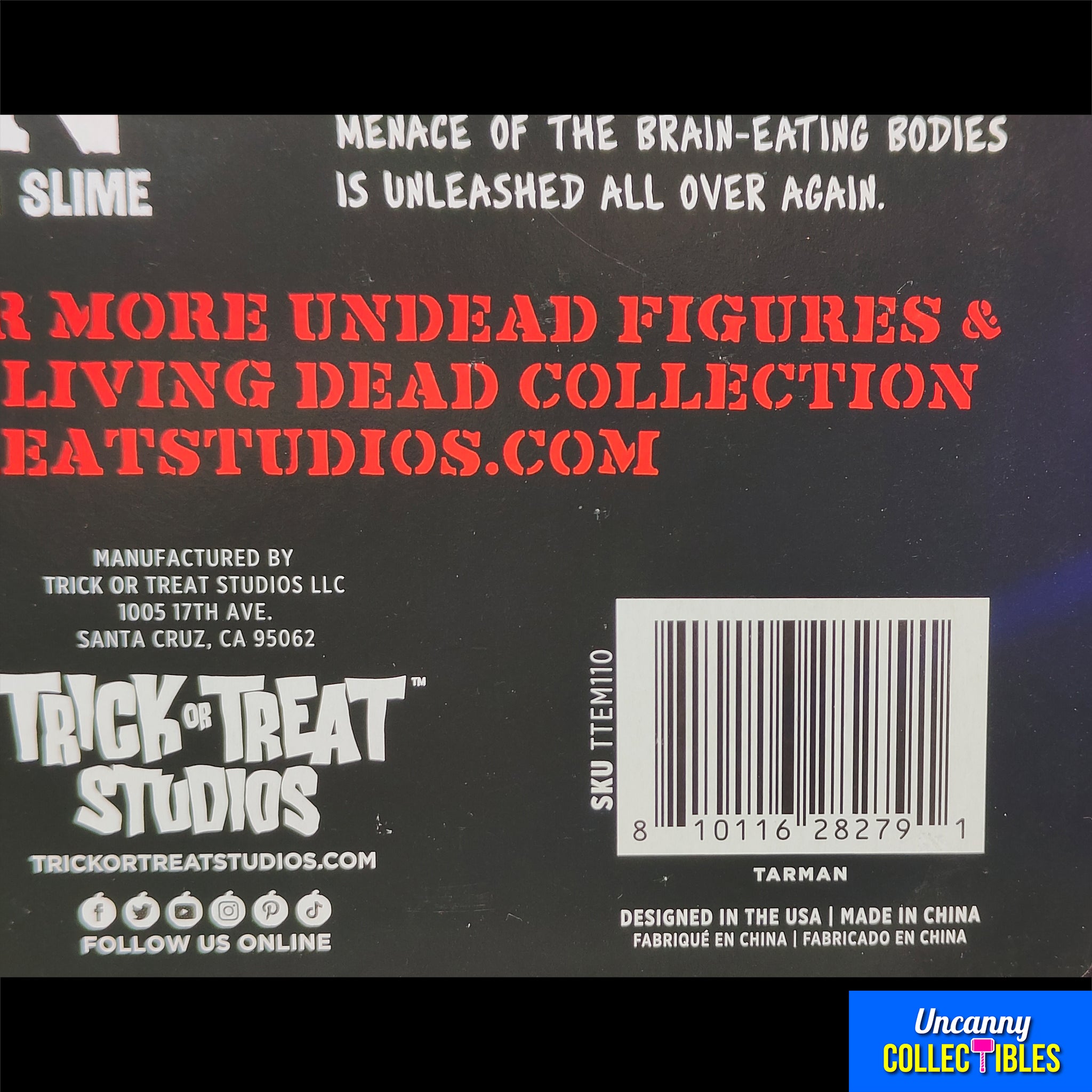 Return of the Living Dead Tarman Trick Or Treat Studios Action Figure – Horror, Trick or Treat Studios, 13 cm, brand new collector item, Uncanny Collectibles Dublin Ireland