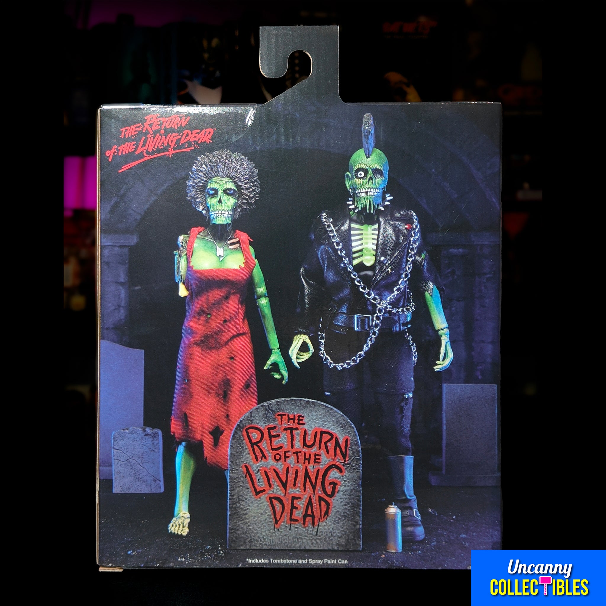 NECA Return Of The Living Dead Trash And Suicide Retro Clothed Action Figure 2 Pack 20cm – Horror, NECA, 20 cm, brand new collector item, Uncanny Collectibles Dublin Ireland