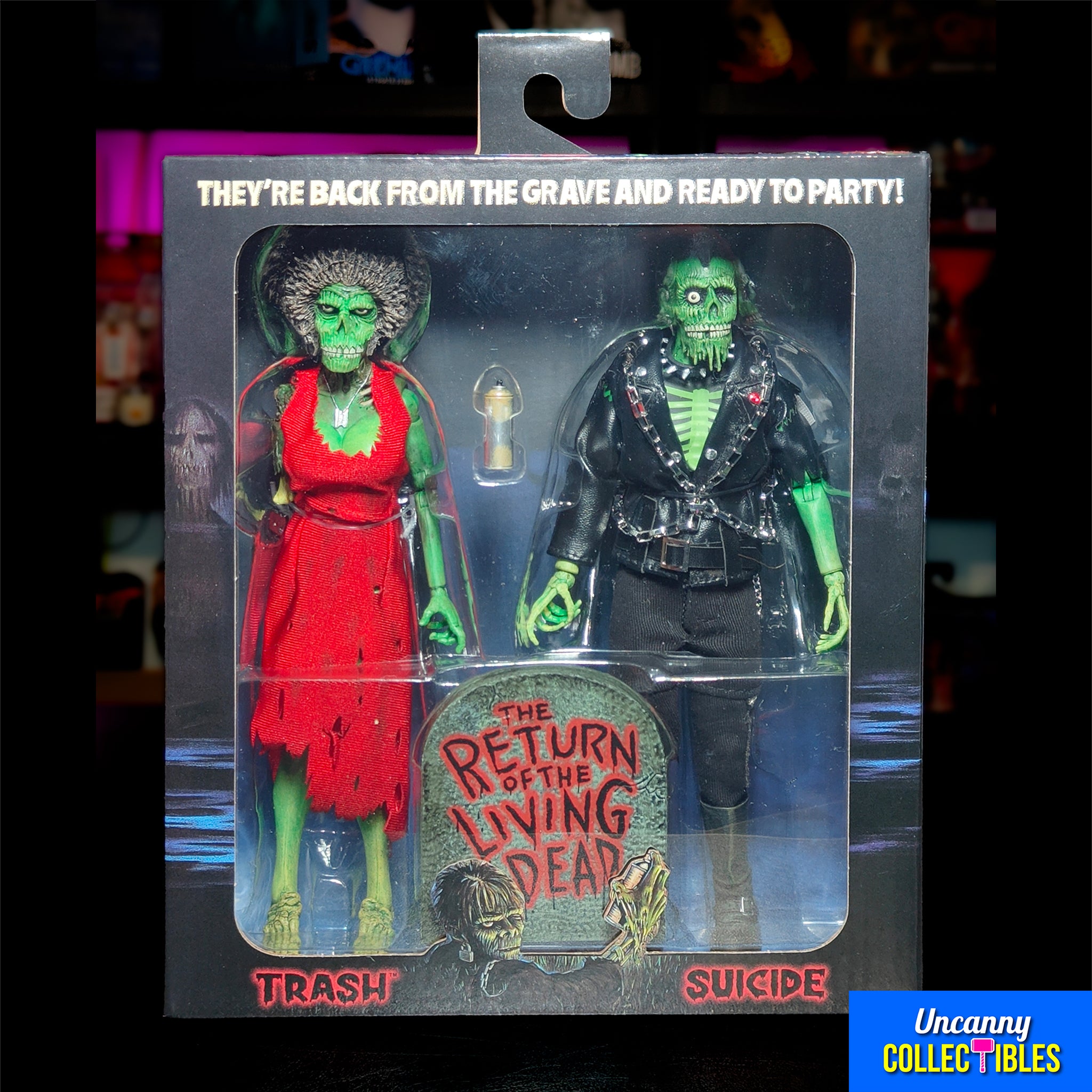 NECA Return Of The Living Dead Trash And Suicide Retro Clothed Action Figure 2 Pack 20cm – Horror, NECA, 20 cm, brand new collector item, Uncanny Collectibles Dublin Ireland