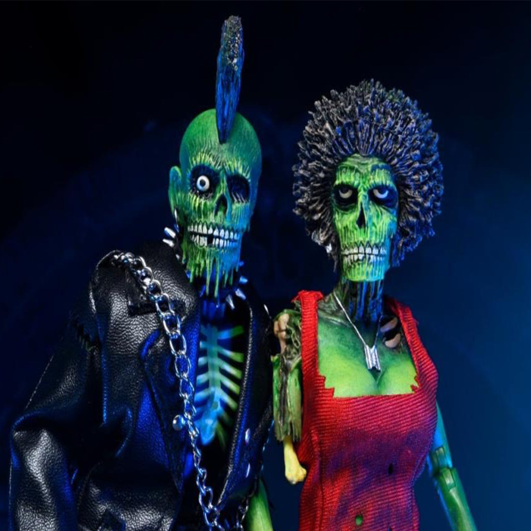 NECA Return Of The Living Dead Trash And Suicide Retro Clothed Action Figure 2 Pack 20cm – Horror, NECA, 20 cm, brand new collector item, Uncanny Collectibles Dublin Ireland