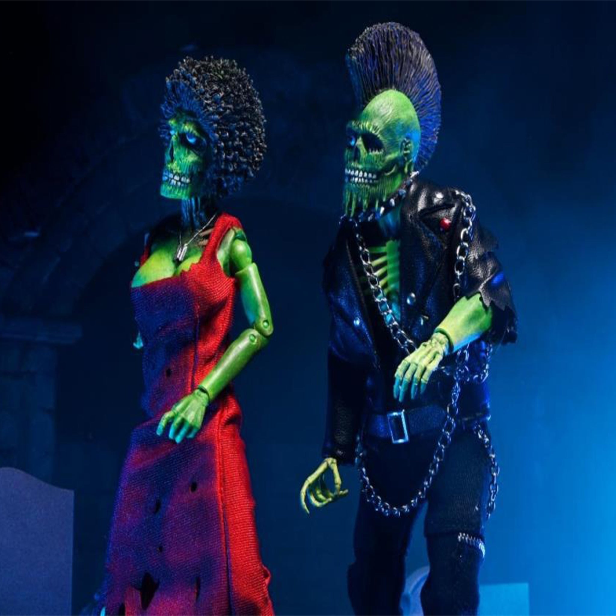 NECA Return Of The Living Dead Trash And Suicide Retro Clothed Action Figure 2 Pack 20cm – Horror, NECA, 20 cm, brand new collector item, Uncanny Collectibles Dublin Ireland