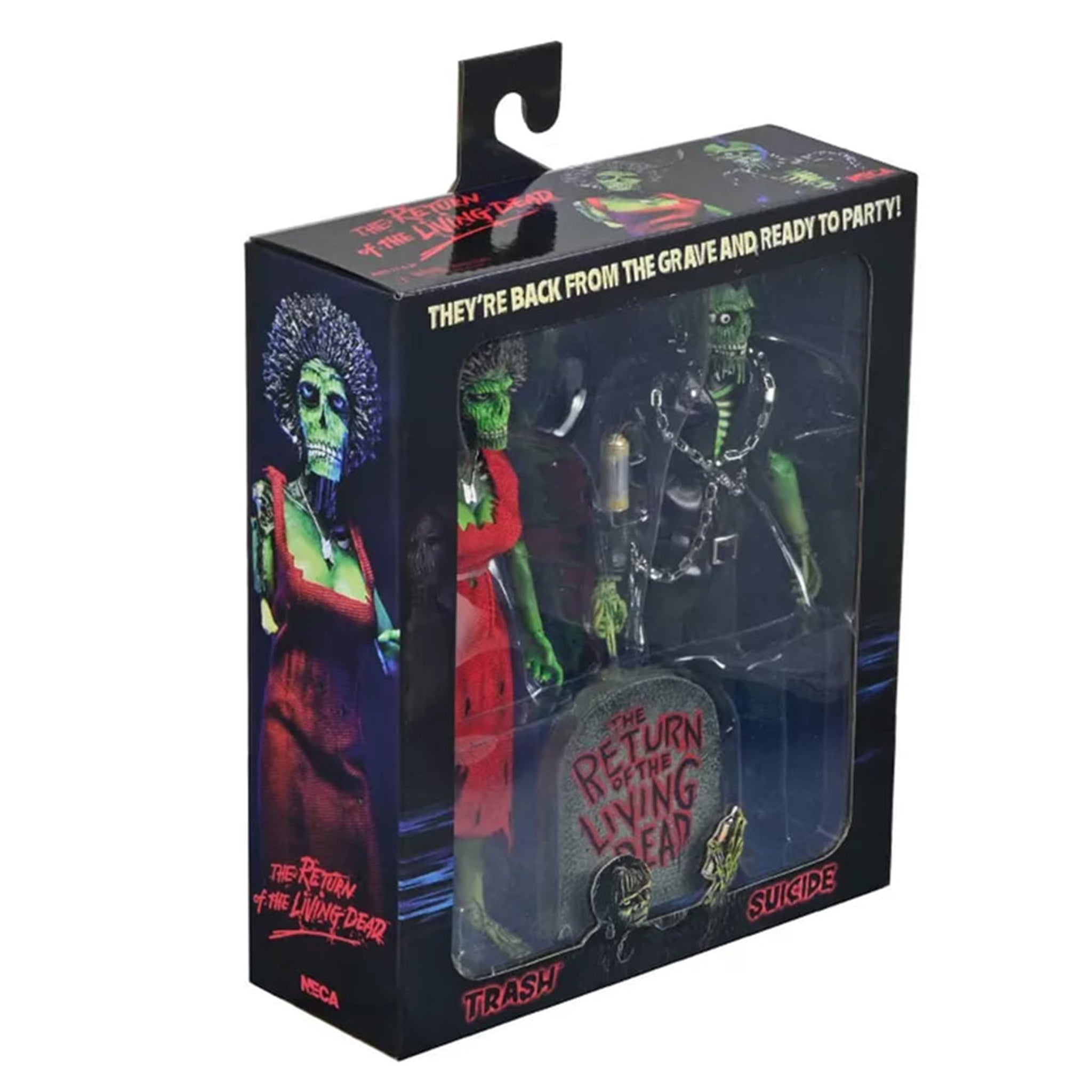 NECA Return Of The Living Dead Trash And Suicide Retro Clothed Action Figure 2 Pack 20cm – Horror, NECA, 20 cm, brand new collector item, Uncanny Collectibles Dublin Ireland