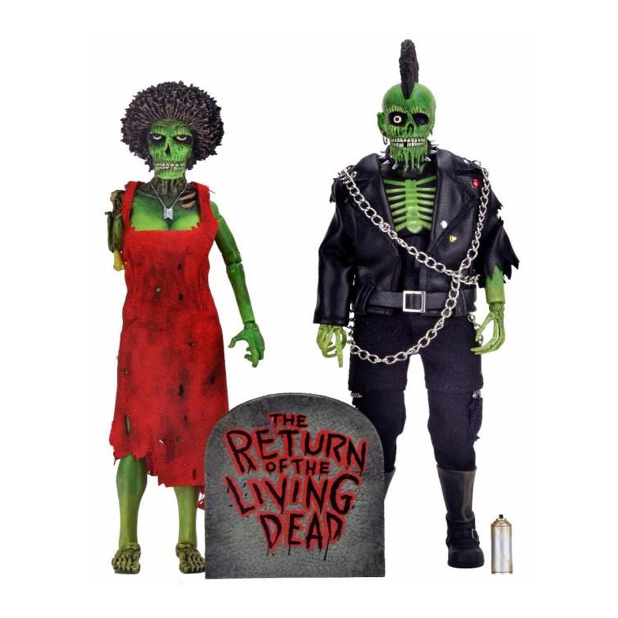 NECA Return Of The Living Dead Trash And Suicide Retro Clothed Action Figure 2 Pack 20cm – Horror, NECA, 20 cm, brand new collector item, Uncanny Collectibles Dublin Ireland