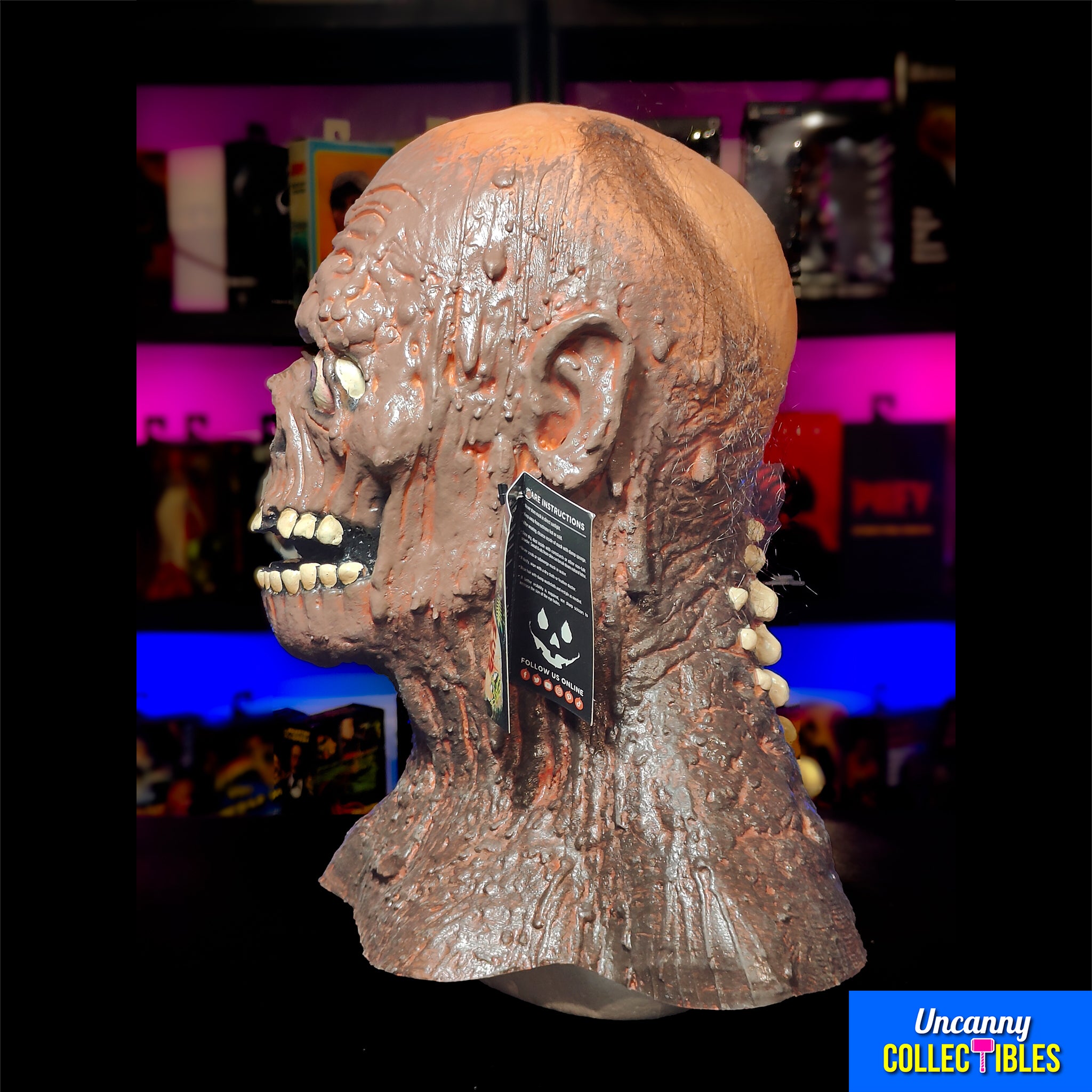 Return Of The Living Tarman Trick Or Treat Studios Full Head Latex Mask