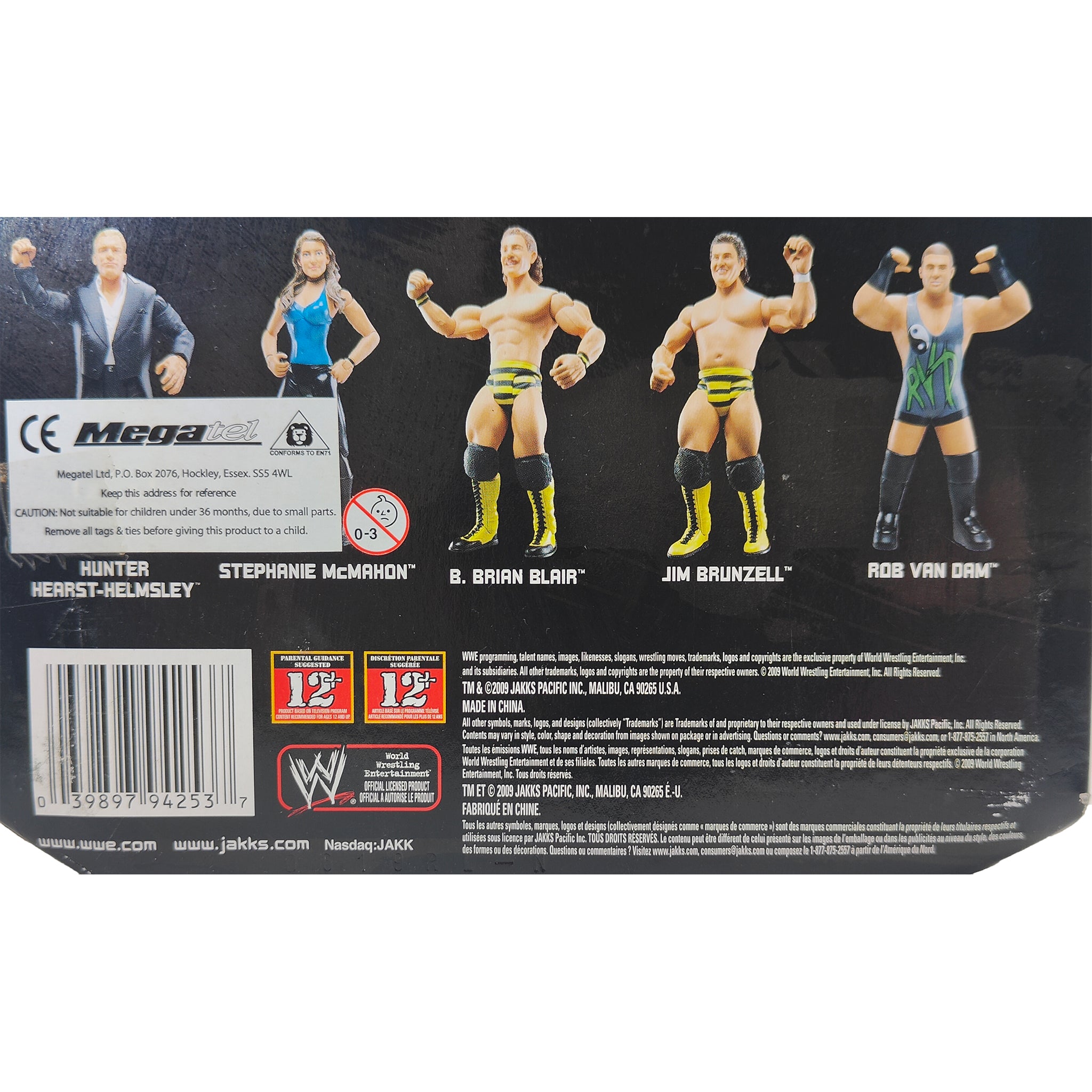 Rob Van Dam WWE Classic Superstars Series 24 Jakks Pacific Action Figure 2009 18cm – WWE, JAKKS Pacific, 18 cm, 2009, pre-owned collector piece, Uncanny Collectibles Dublin Ireland
