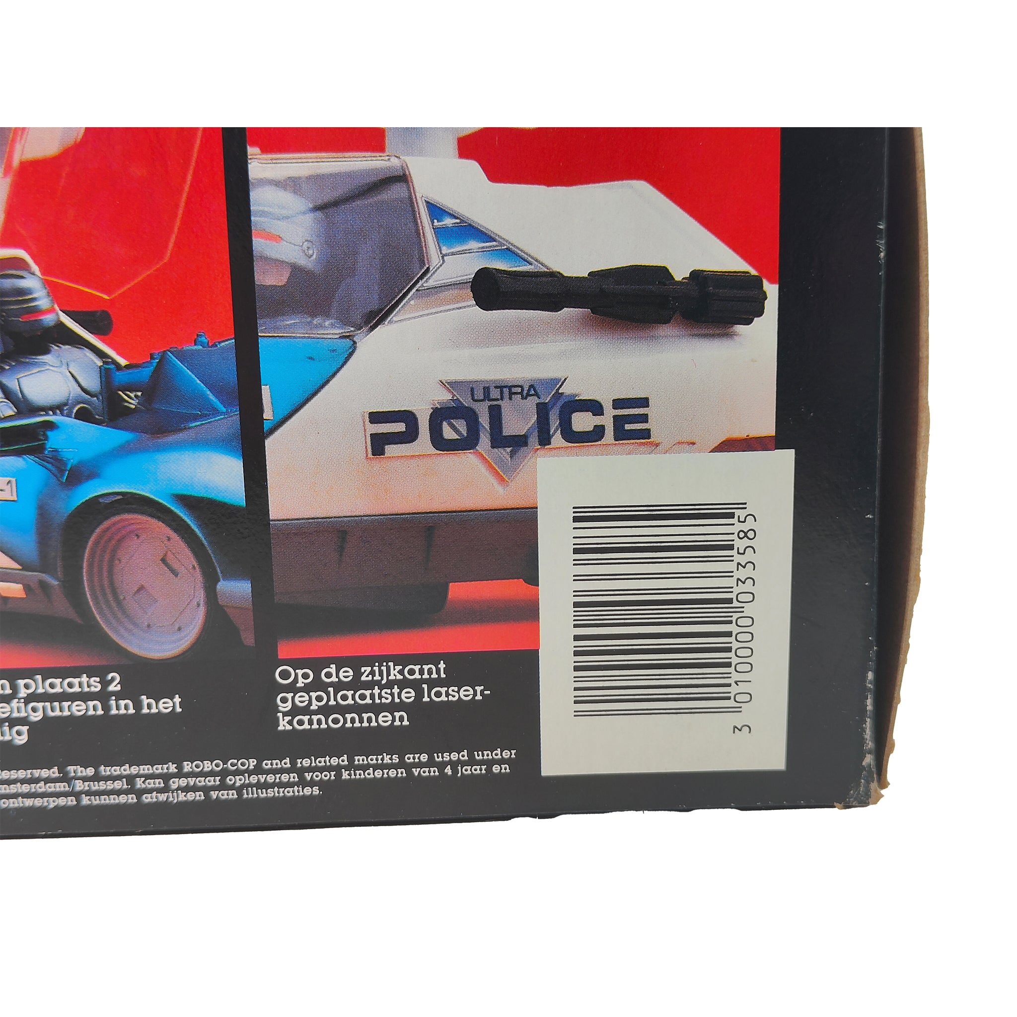 Robocop Ultra Police Robo-1 Armored Pursuit Car Kenner Orion 1988 – Robocop, Kenner, 25 cm, 1988, pre-owned collector piece, Uncanny Collectibles Dublin Ireland