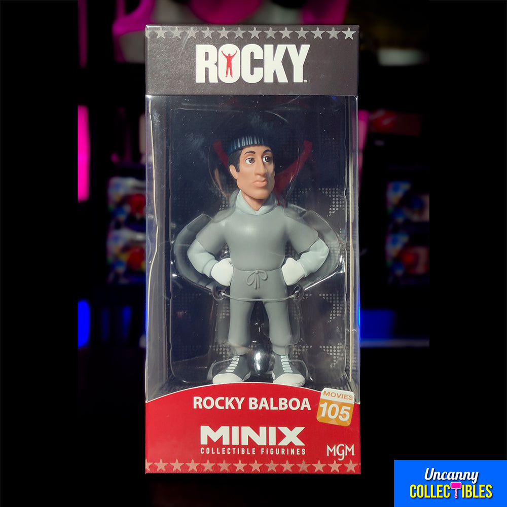 Rocky Balboa Rocky In Training Suit Minix Figure 12cm – Rocky, Syndicate Collectibles, 12 cm, 2024, brand new collector item, Uncanny Collectibles Dublin Ireland
