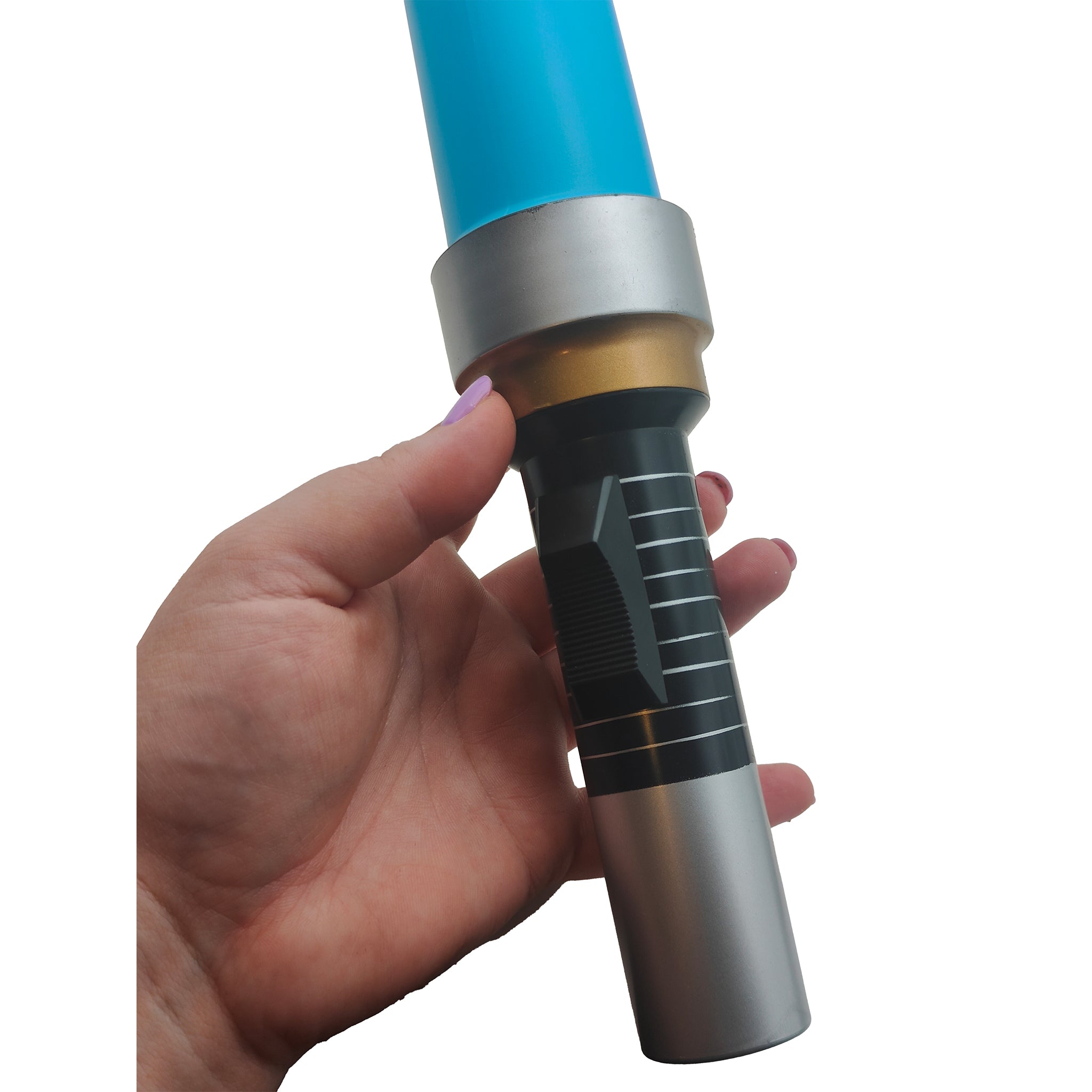 Rubies Star Wars Expandable Light Up Blue Lightsaber 1995 91cm – Star Wars, Rubie's, 91 cm, 1995, pre-owned collector piece, Uncanny Collectibles Dublin Ireland