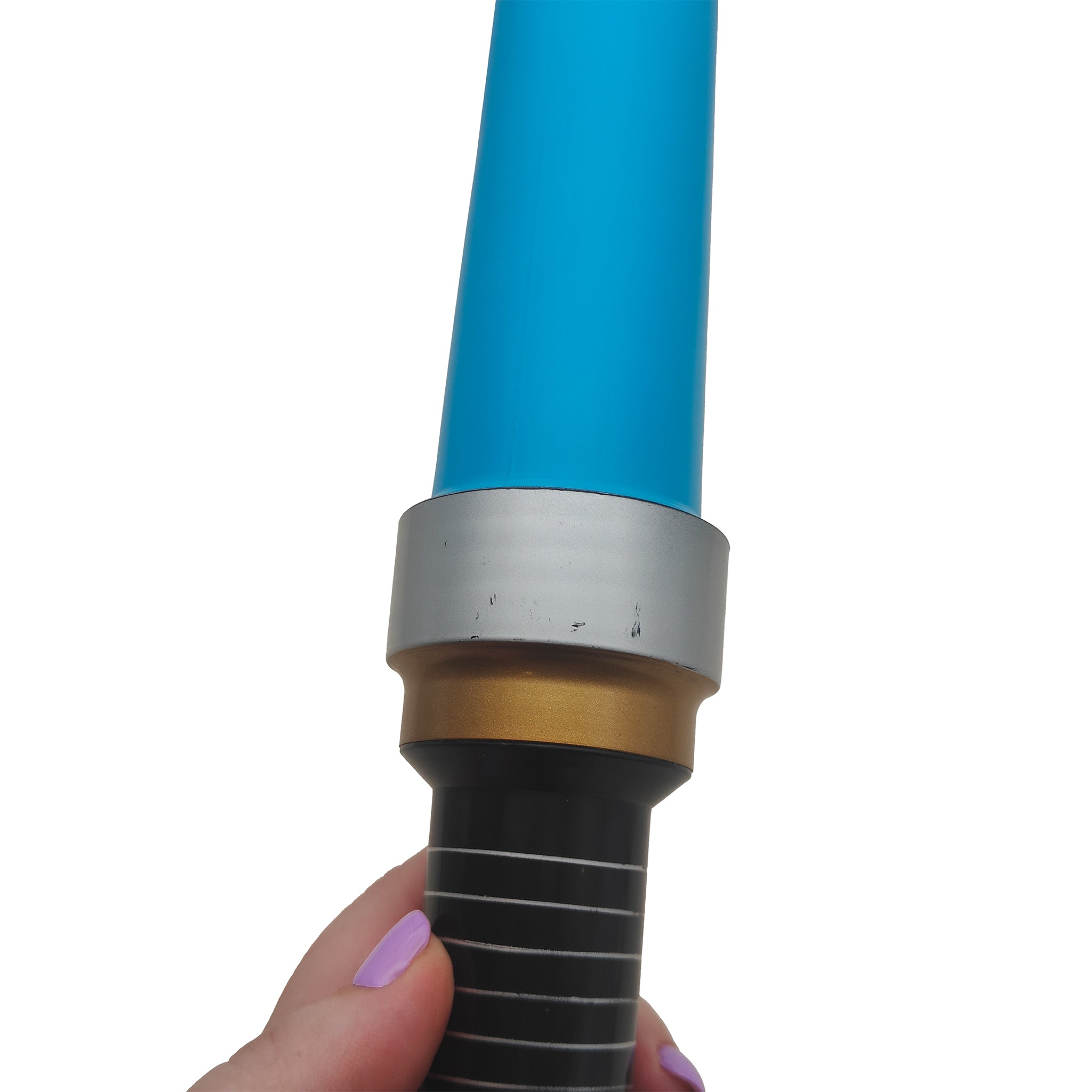 Rubies Star Wars Expandable Light Up Blue Lightsaber 1995 91cm – Star Wars, Rubie's, 91 cm, 1995, pre-owned collector piece, Uncanny Collectibles Dublin Ireland