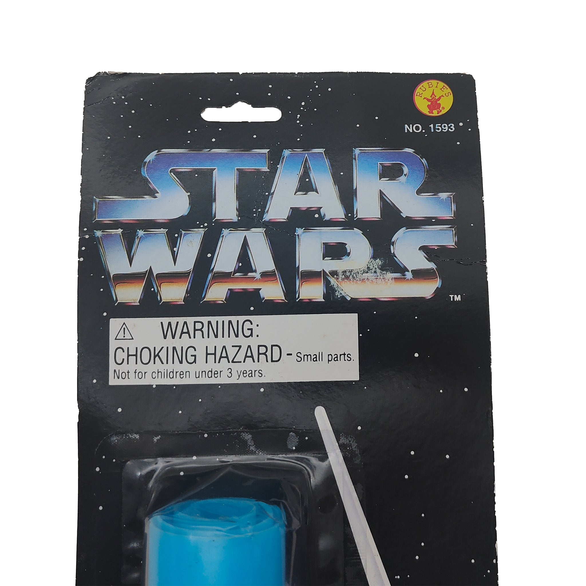 Rubies Star Wars Expandable Light Up Blue Lightsaber 1995 91cm – Star Wars, Rubie's, 91 cm, 1995, pre-owned collector piece, Uncanny Collectibles Dublin Ireland