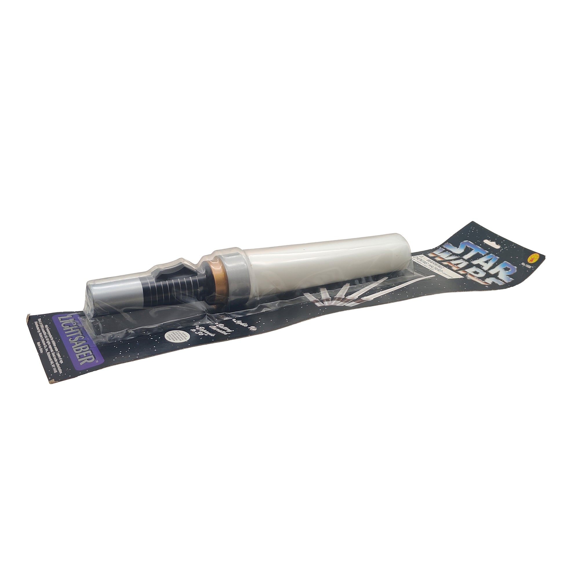 Rubies Star Wars Expandable Light Up White Lightsaber 1995 91cm