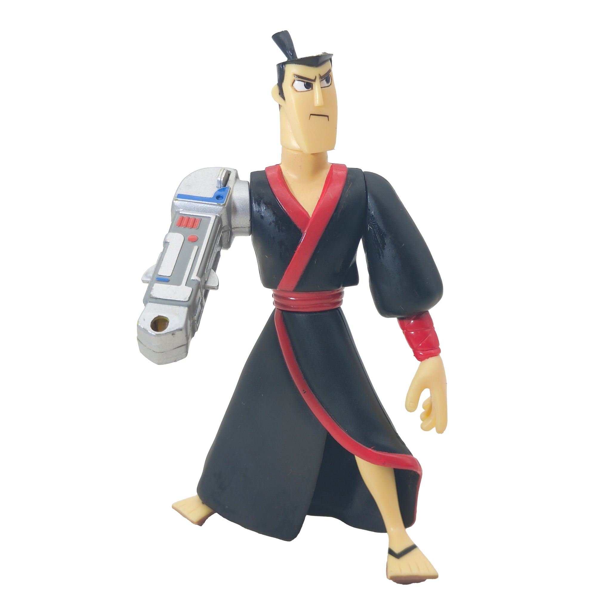 Samurai Jack Missile Firing Alien Demolisher Equity Marketing Action Figure 2002 15cm – TV Icons & Heroes, Vintage Brands, 15 cm, 2002, pre-owned collector piece, Uncanny Collectibles Dublin Ireland
