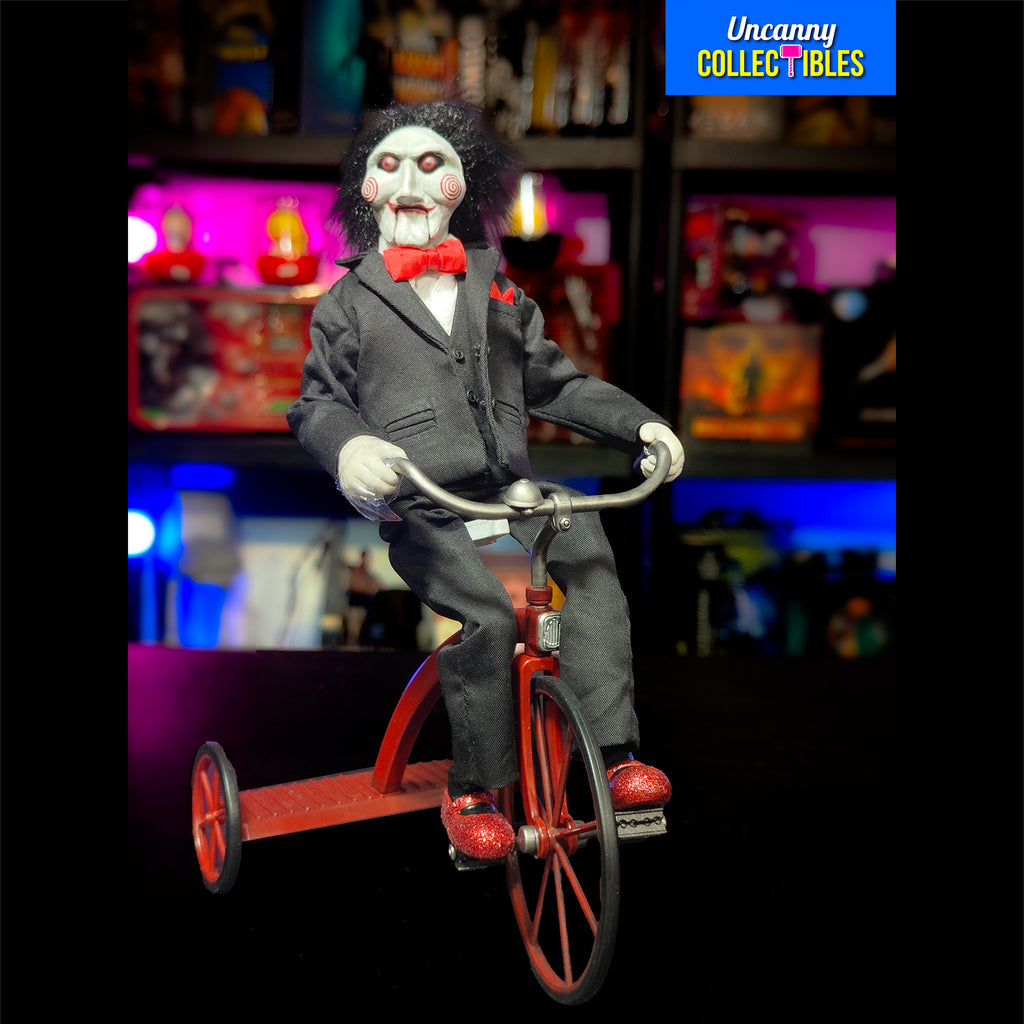 Saw Billy Puppet With Tricycle Trick Or Treat Studios 1:6 Scale Action Figure 18cm – Saw, Trick or Treat Studios, 18 cm, 2025, brand new collector item, Uncanny Collectibles Dublin Ireland
