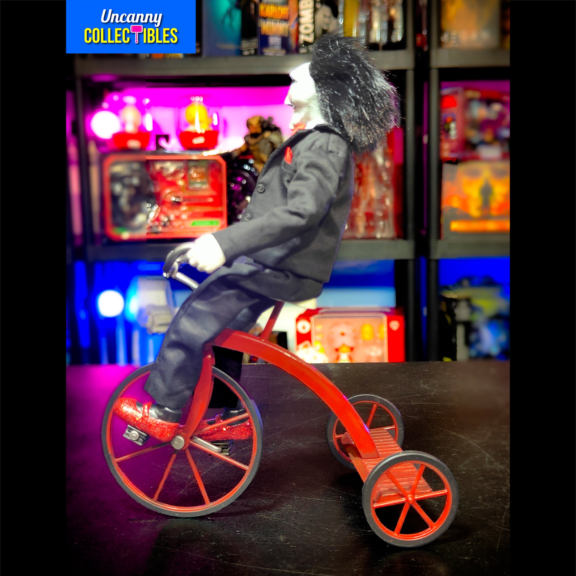 Saw Billy Puppet With Tricycle Trick Or Treat Studios 1:6 Scale Action Figure 18cm