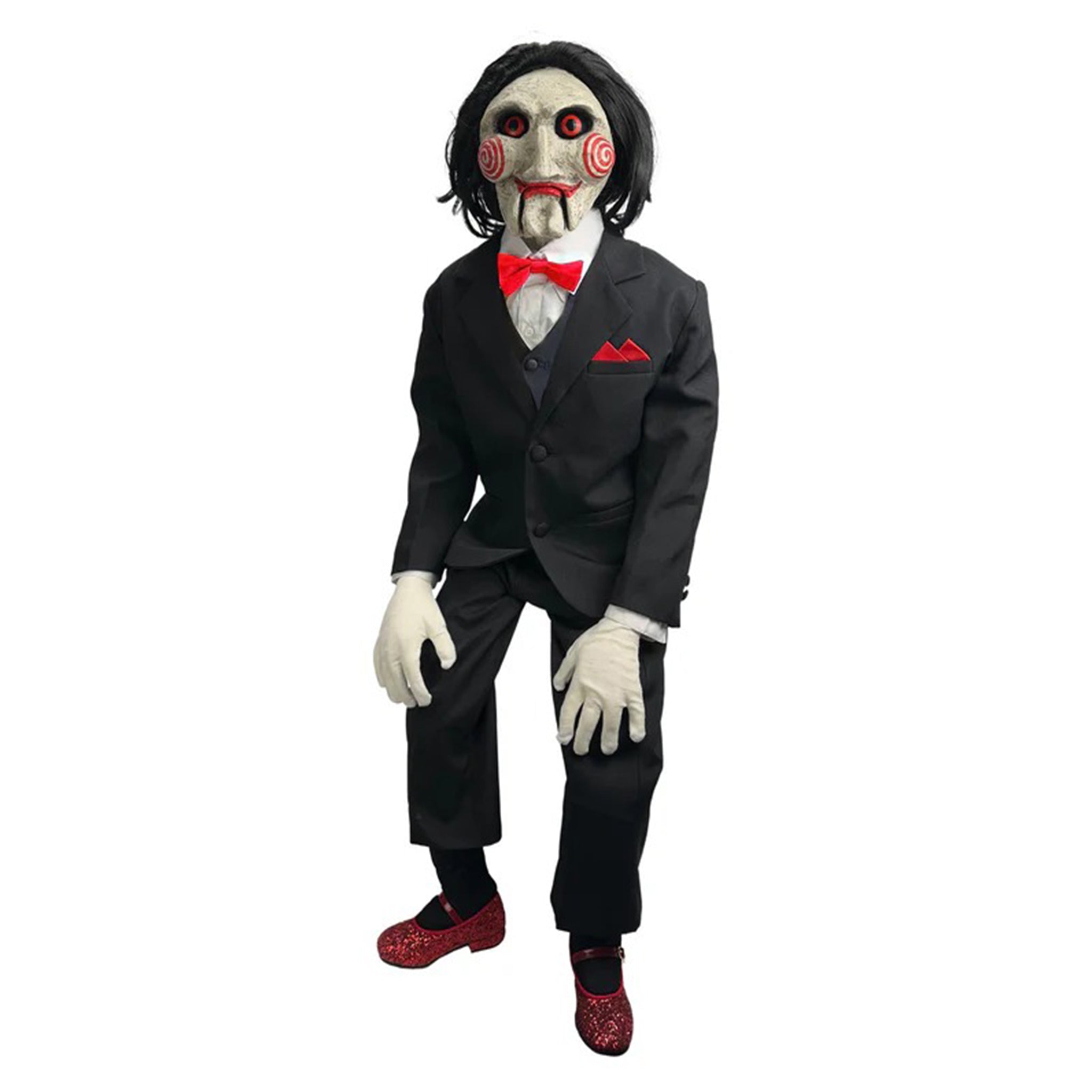 Saw Billy Puppet Prop Trick or Treat Studios Life-Sized Prop With Sound and Motion – Saw, Trick or Treat Studios, 107 cm, brand new collector item, Uncanny Collectibles Dublin Ireland