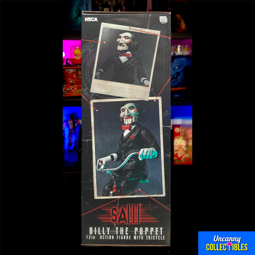 NECA Saw Billy The Puppet On Tricycle With Sound Action Figure 30cm