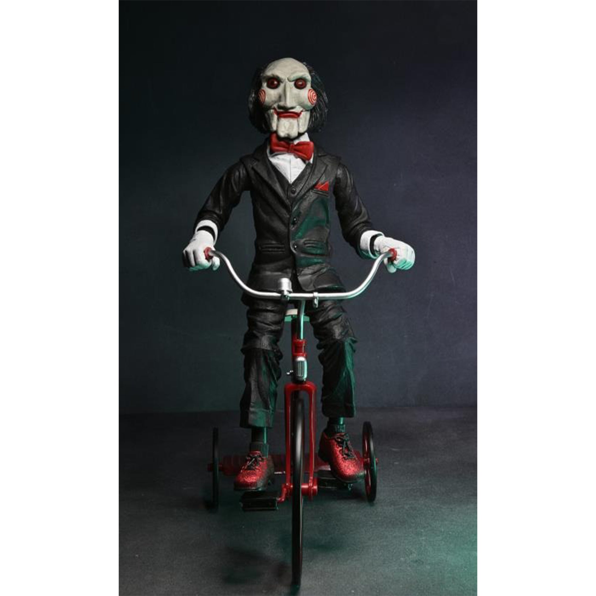 NECA Saw Billy The Puppet On Tricycle With Sound Action Figure 30cm