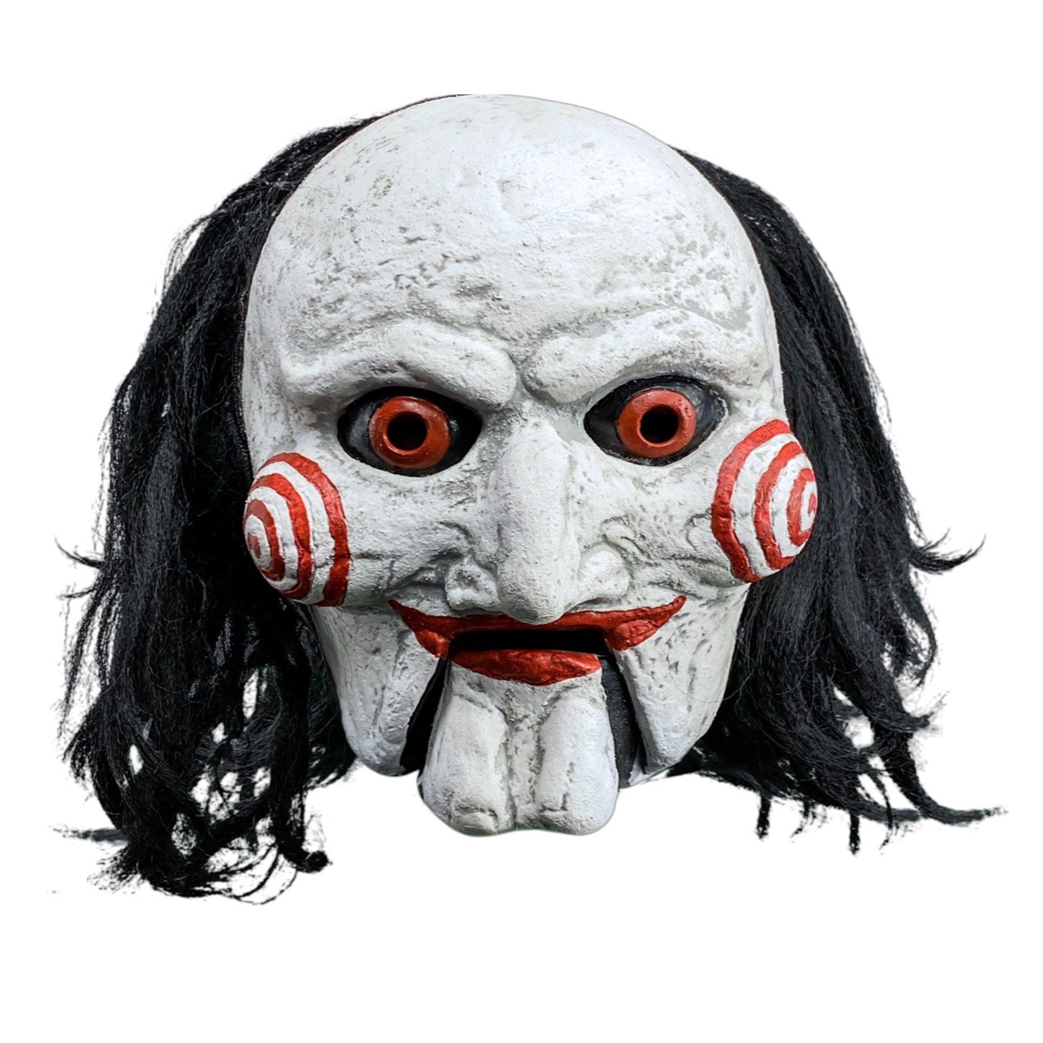 Saw Billy The Puppet With Moving Mouth Trick Or Treat Studios Full Head Mask – Saw, Trick or Treat Studios, 30 cm, brand new collector item, Uncanny Collectibles Dublin Ireland