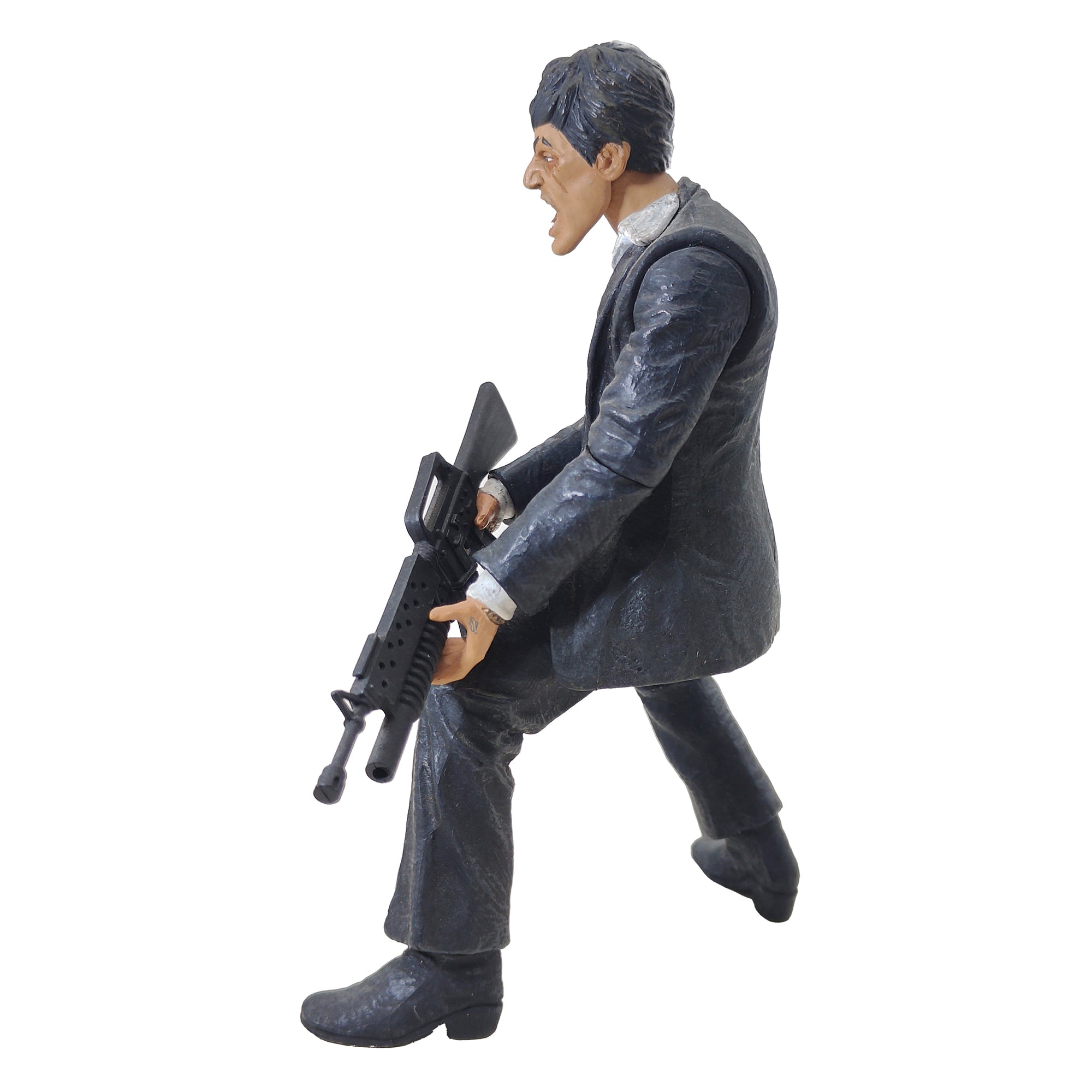 Scarface Tony Montana The Fall Mezco Toyz Action Figure 2005 15cm