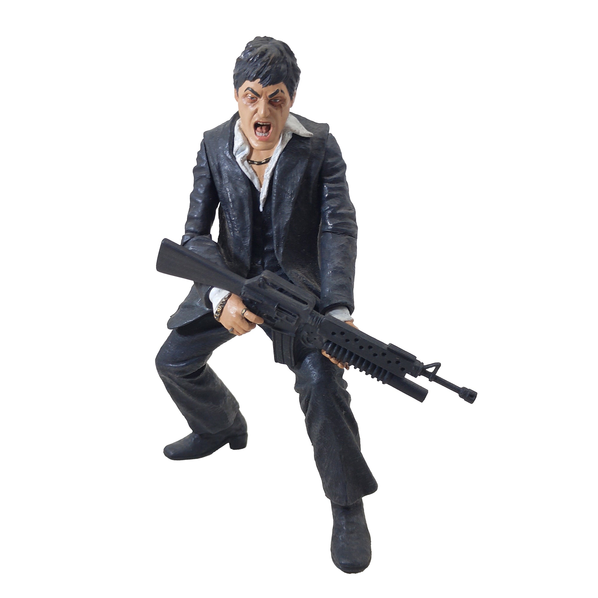 Scarface Tony Montana The Fall Mezco Toyz Action Figure 2005 15cm