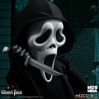 Scream Ghost Face Mezco Designer Series Deluxe Action Figure (No Sound) 15cm – Scream, Mezco Toyz, 15 cm, brand new collector item, Uncanny Collectibles Dublin Ireland