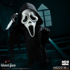 Scream Ghost Face Mezco Designer Series Deluxe Action Figure (No Sound) 15cm – Scream, Mezco Toyz, 15 cm, brand new collector item, Uncanny Collectibles Dublin Ireland