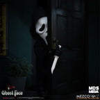 Scream Ghost Face Mezco Designer Series Deluxe Action Figure (No Sound) 15cm – Scream, Mezco Toyz, 15 cm, brand new collector item, Uncanny Collectibles Dublin Ireland