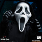 Scream Ghost Face Mezco Designer Series Deluxe Action Figure (No Sound) 15cm – Scream, Mezco Toyz, 15 cm, brand new collector item, Uncanny Collectibles Dublin Ireland