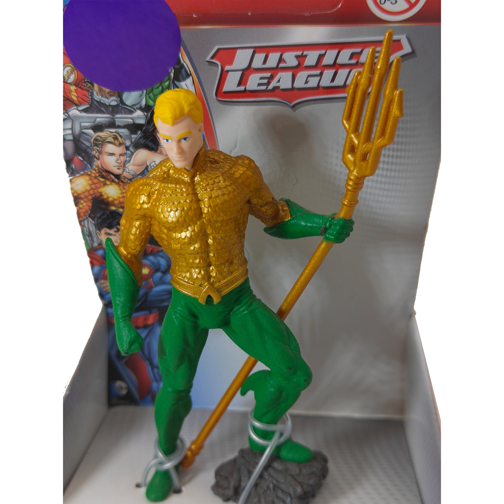 Schleich DC Justice League Aquaman Figure – DC Heroes, Schleich, 10 cm, pre-owned collector piece, Uncanny Collectibles Dublin Ireland