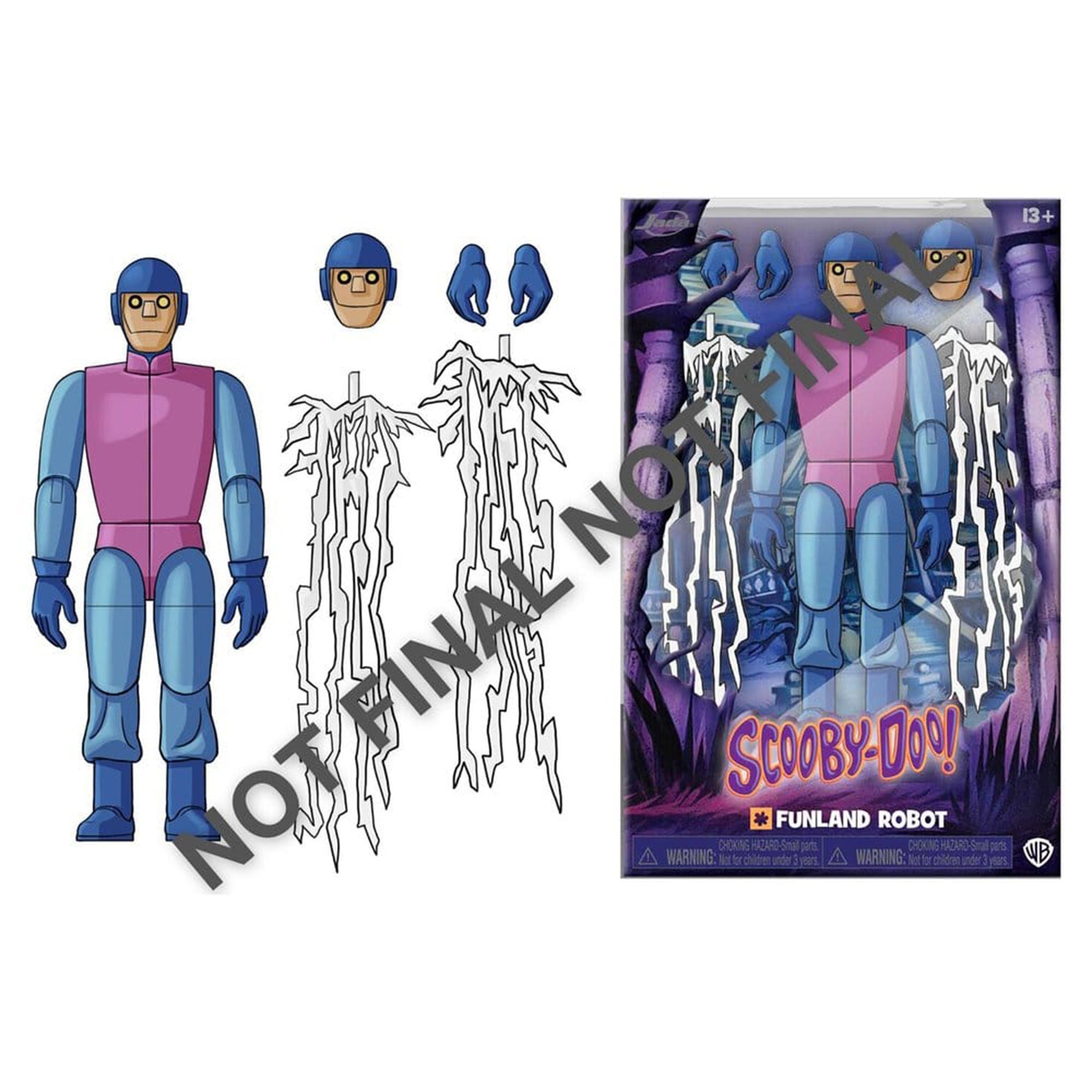 Scooby-Doo Funland Robot Jada Toys Action Figure, 14cm, 2026, new