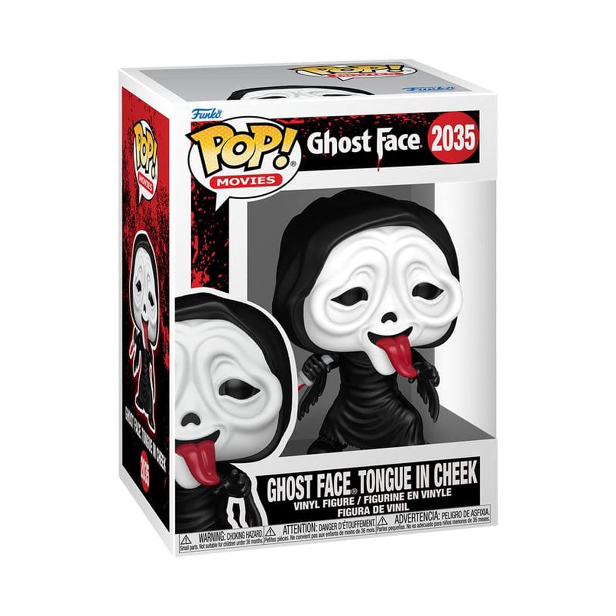 Scream Ghost Face Tongue in Cheek Funko Pop 2035 Vinyl Figure