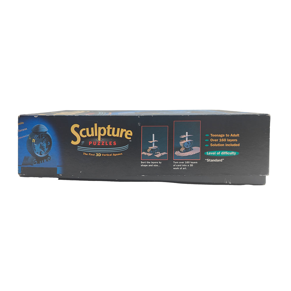 Sculpture Puzzles 3D Vertical Jigsaw The Clock Really Useful Games 1995 – Board Game, Vintage Brands, -, 1995, pre-owned collector piece, Uncanny Collectibles Dublin Ireland