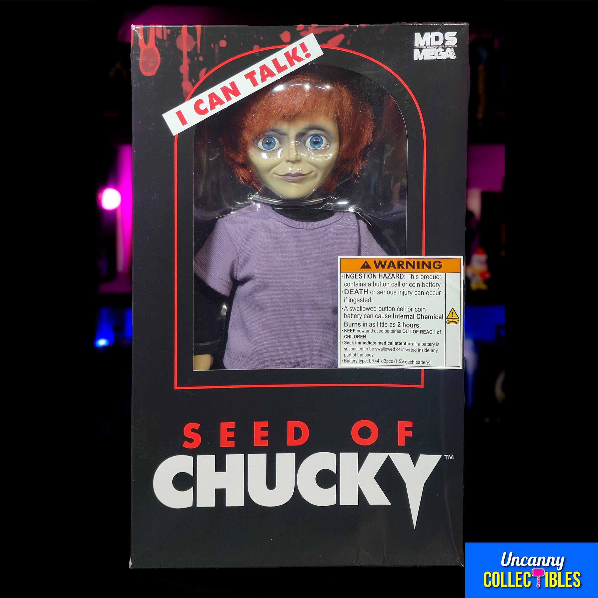 Seed of Chucky Glen MDS Mega Scale Mezco Toyz Figure with Sound – photo 2 of 11