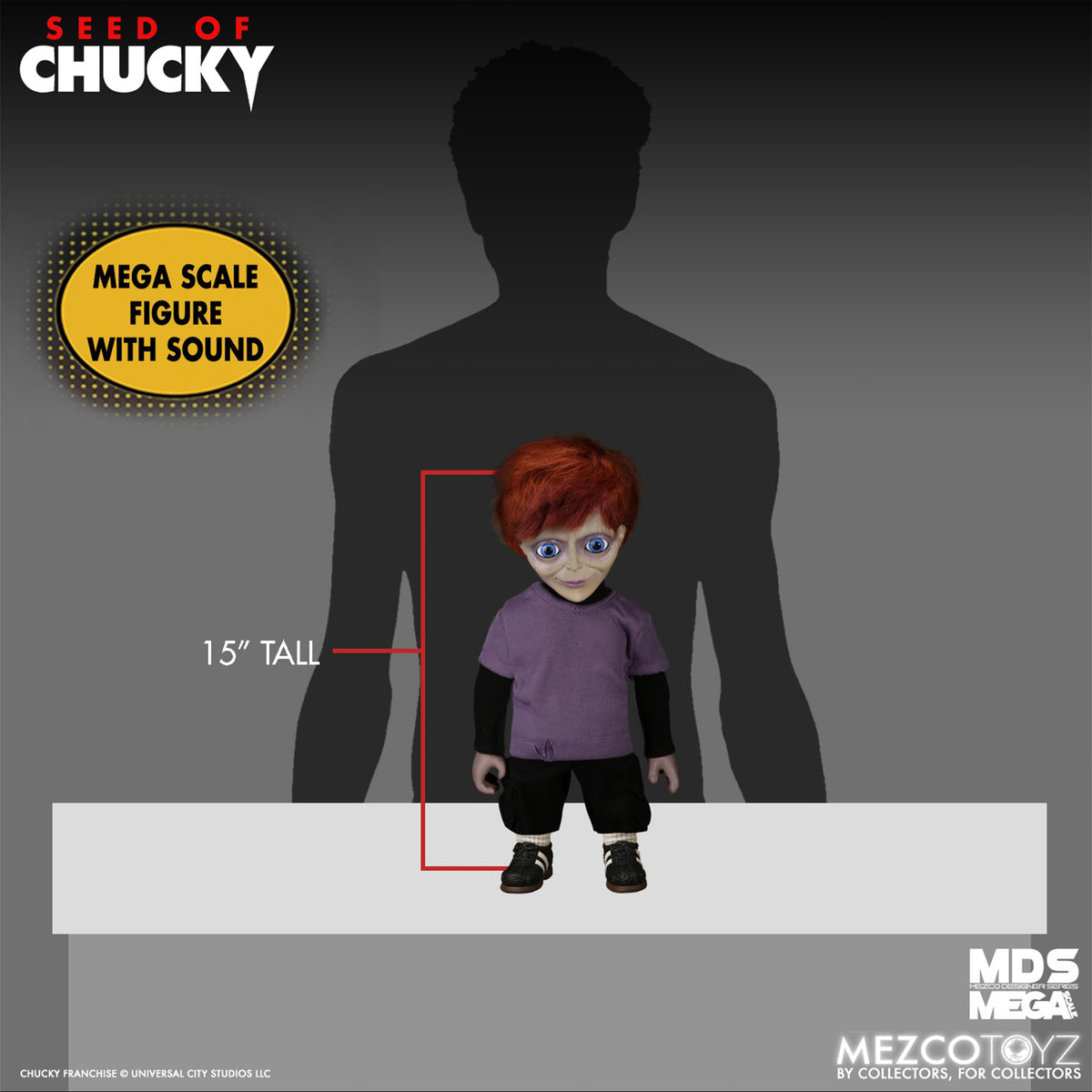 Seed of Chucky Glen MDS Mega Scale Mezco Toyz Figure with Sound – photo 6 of 6