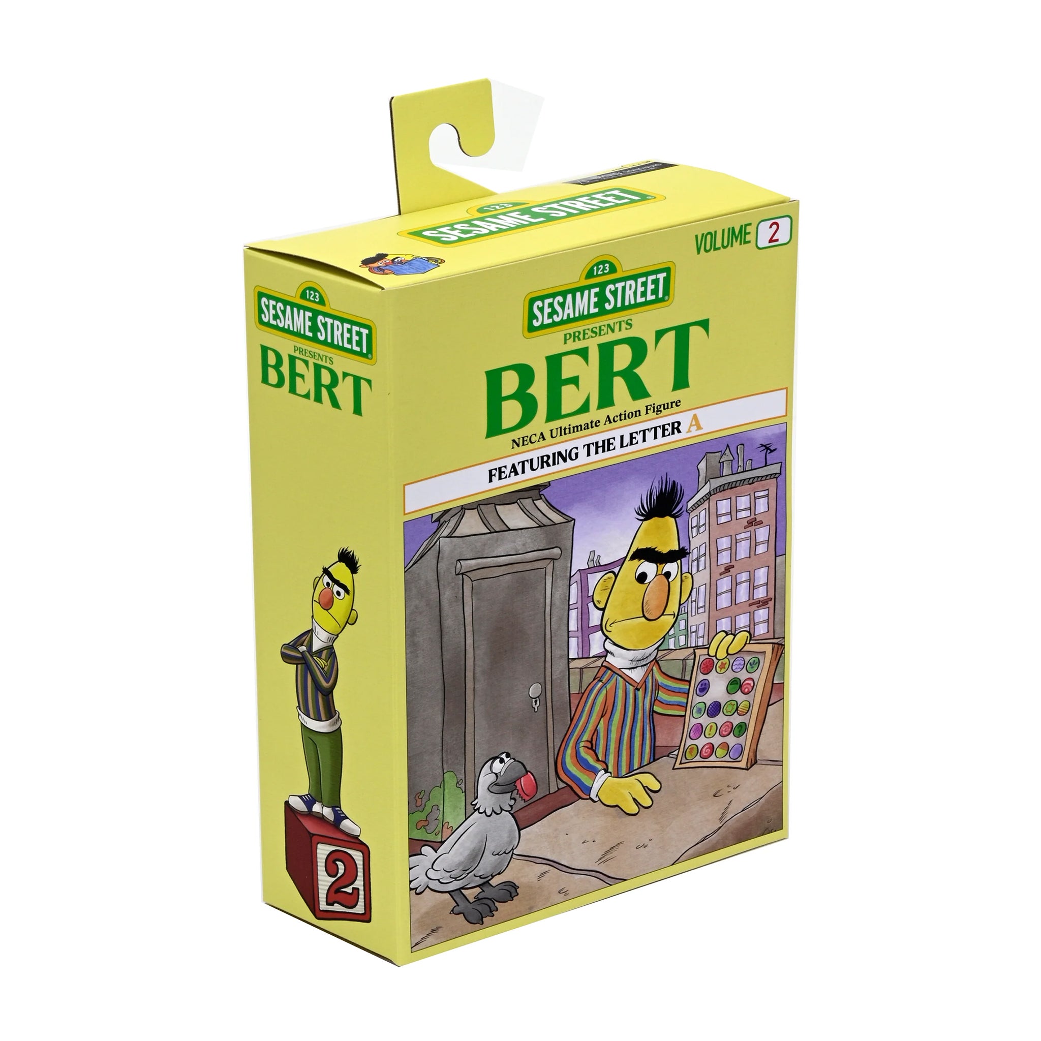 NECA Sesame Street Ultimate Bert Action Figure 17cm – TV Icons & Heroes, NECA, 17 cm, brand new collector item, Uncanny Collectibles Dublin Ireland